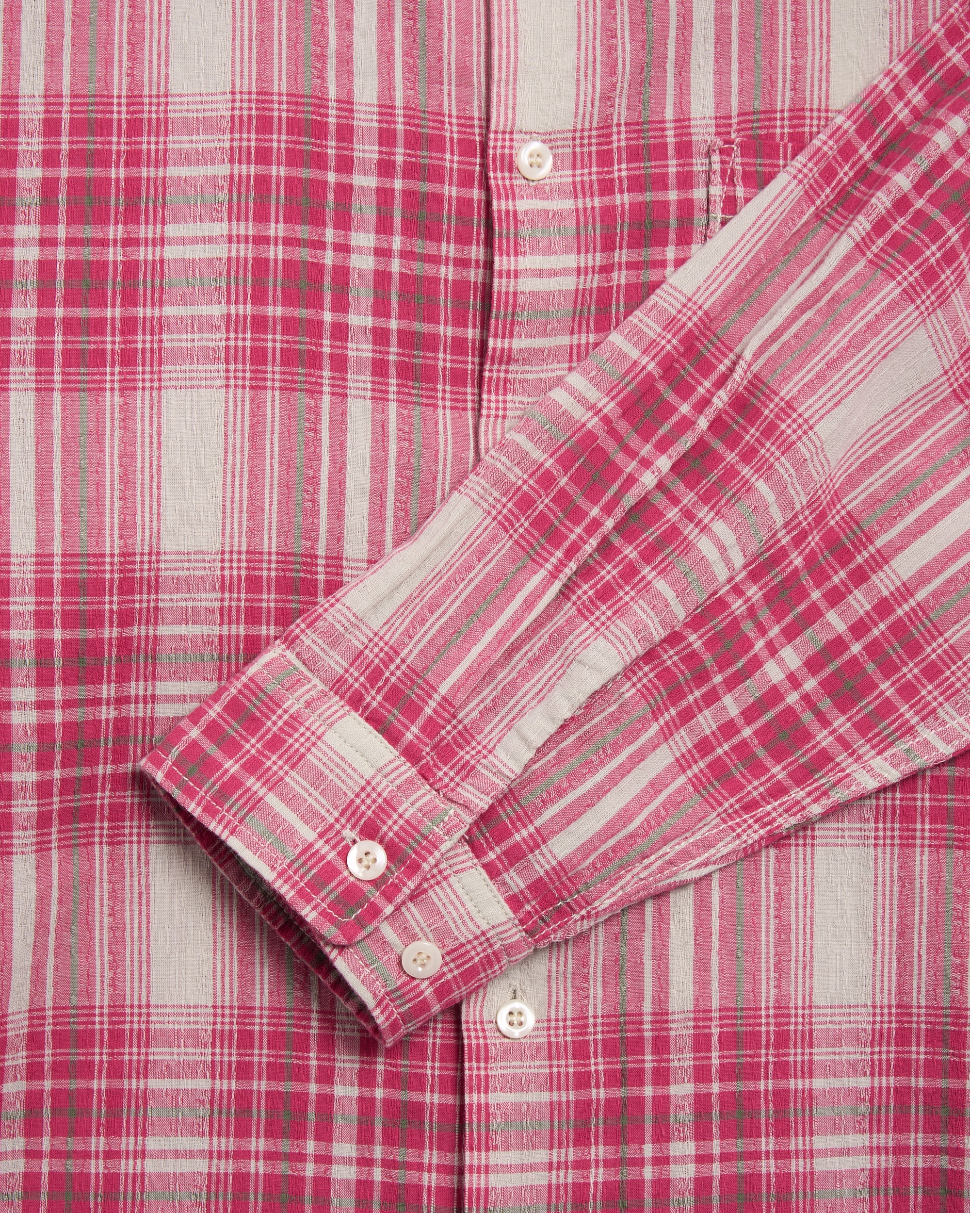 Shirts thisisneverthat® x Grateful Dead Lightning Bear Plaid Relaxed Men's Shirt - GD251WSHTL01-PUM