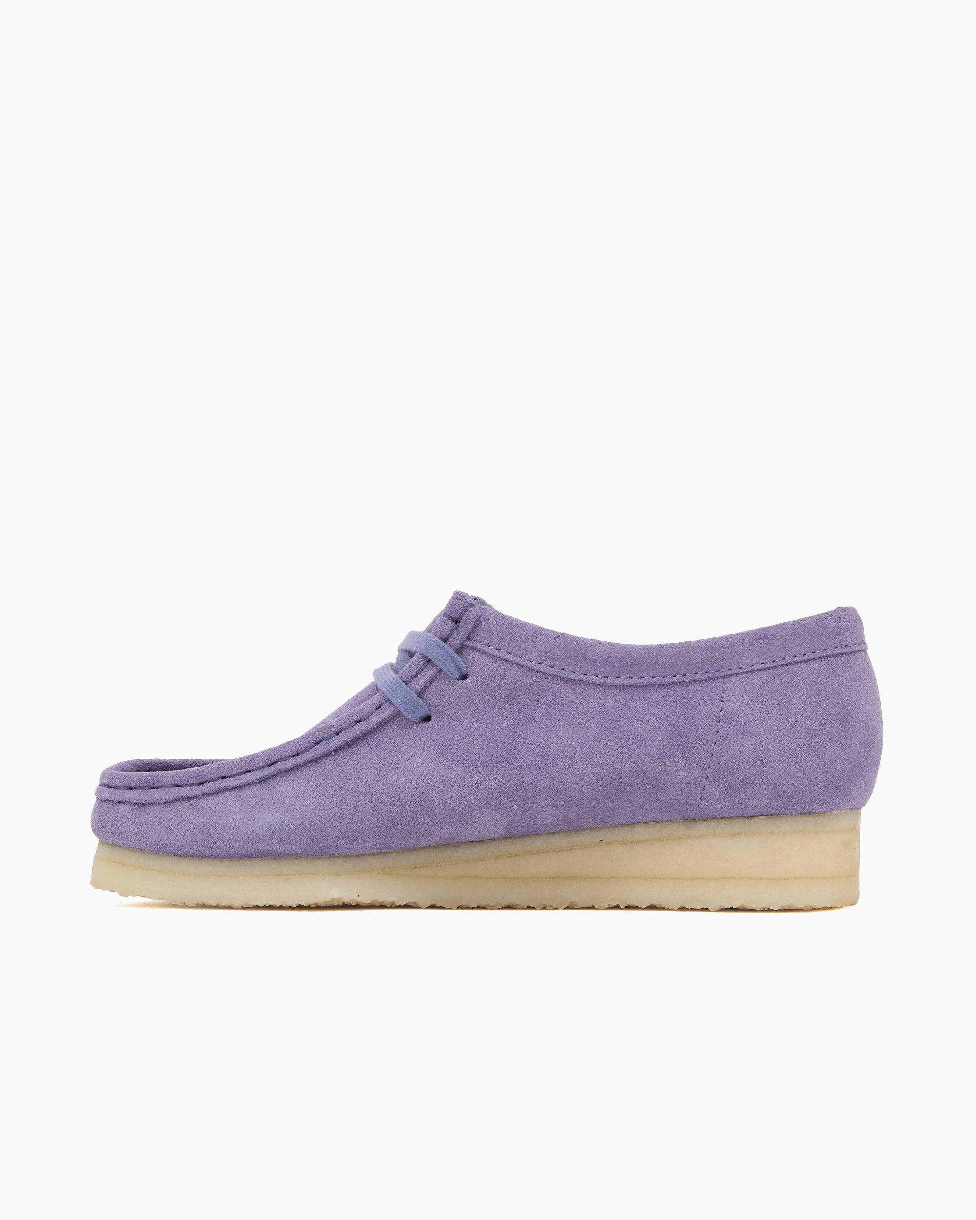 Shoes Clarks Wallabee Purple Interest Women's Shoes - 26186542