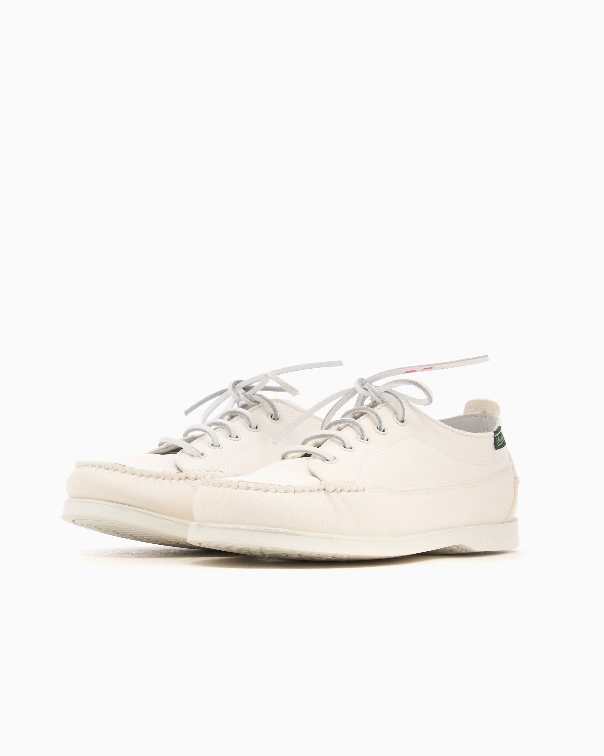 Shoes Paraboot Malibu Marine Blanche Men's Shoes - 92450