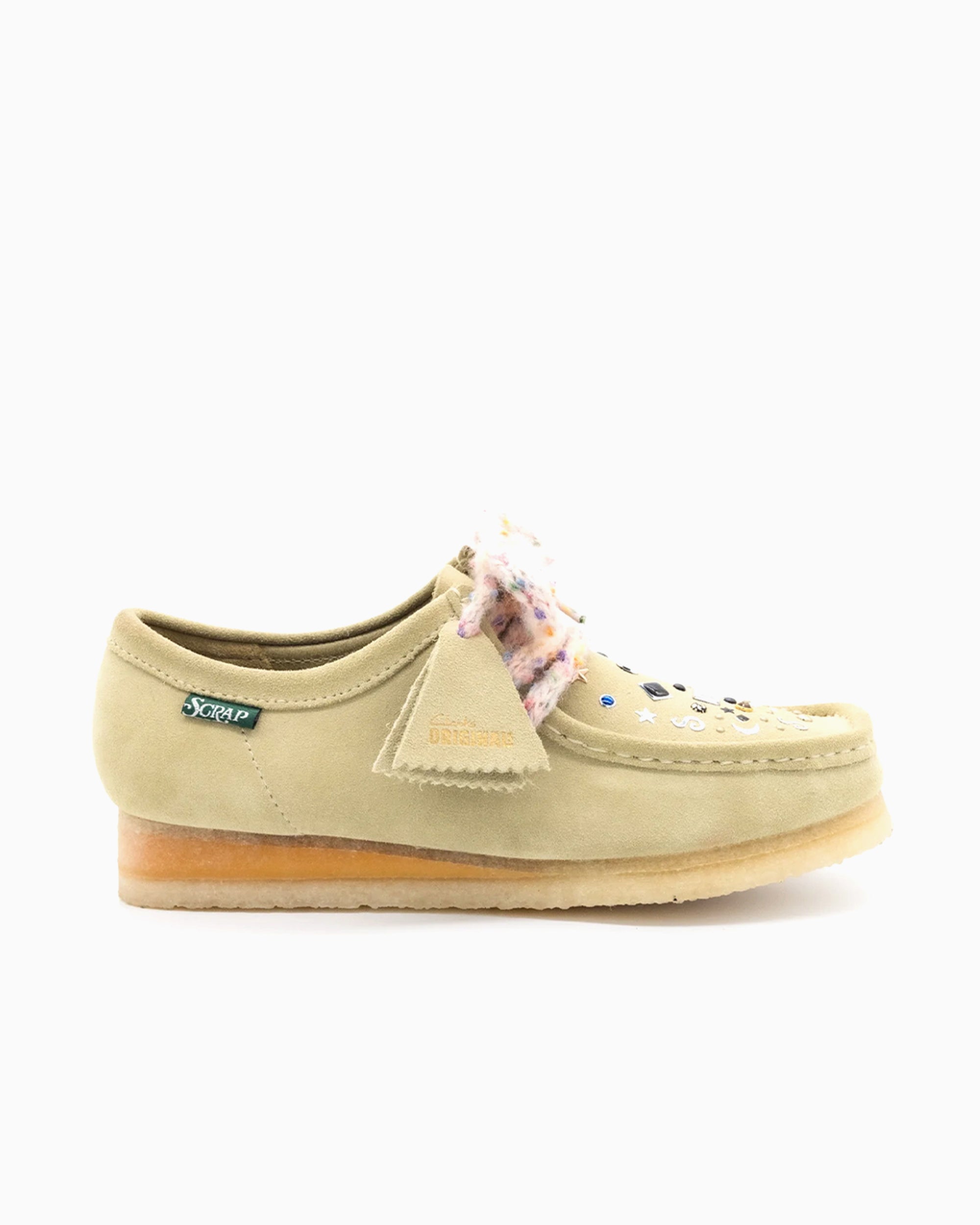 Shoes SCRAPWORLD x Clarks Wallabee Custom Project Men's Shoes - SCRA-001176-CLAR