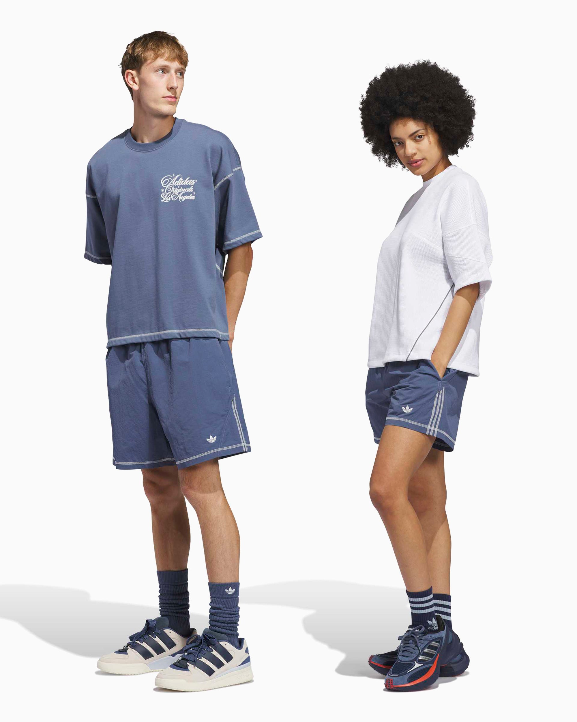 Shorts adidas Originals Los Angeles Long Beach Relaxed Unisex Shorts - KD3617