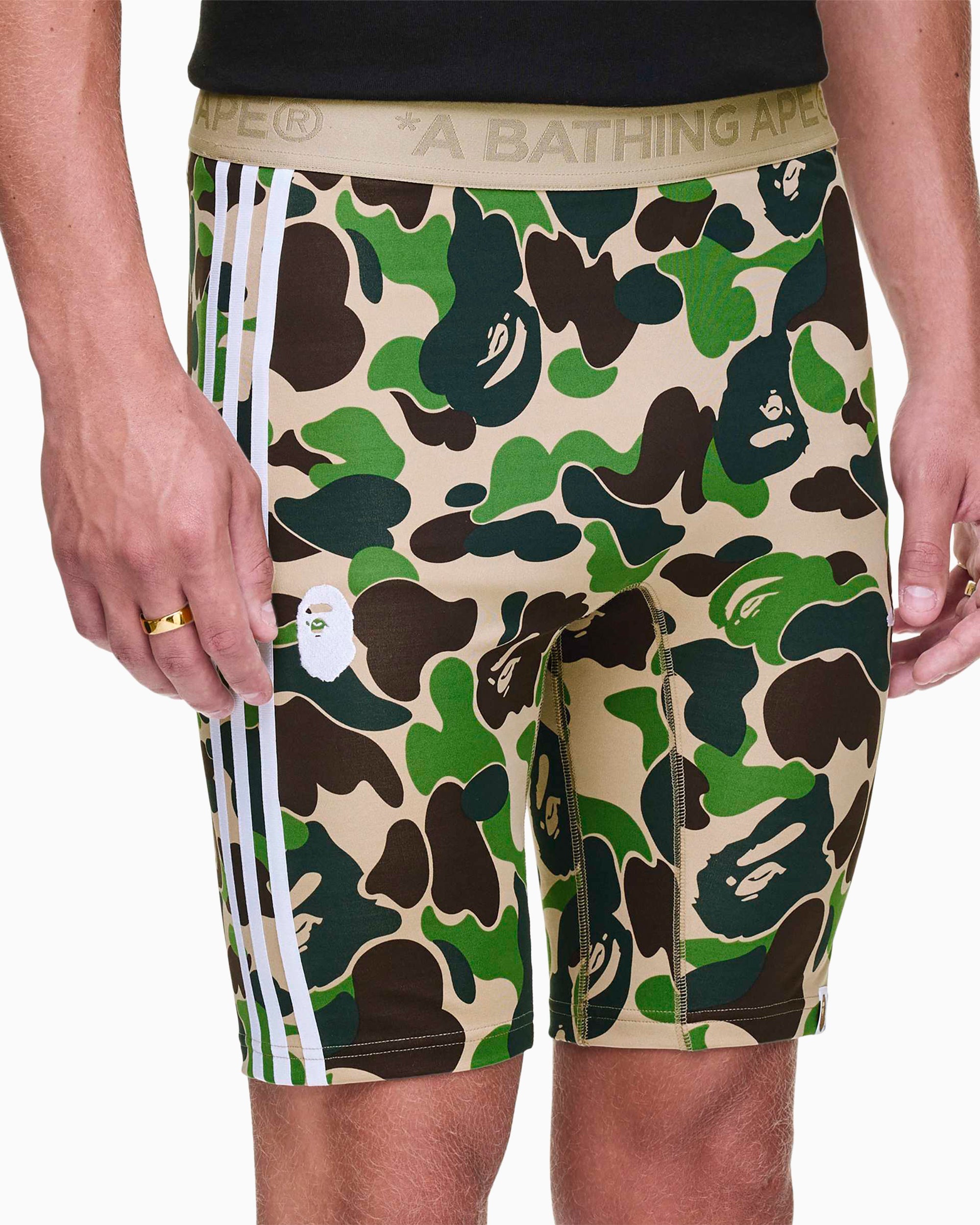 Shorts adidas Originals x BAPE Football Leggings Slim Men's Shorts - KB2206