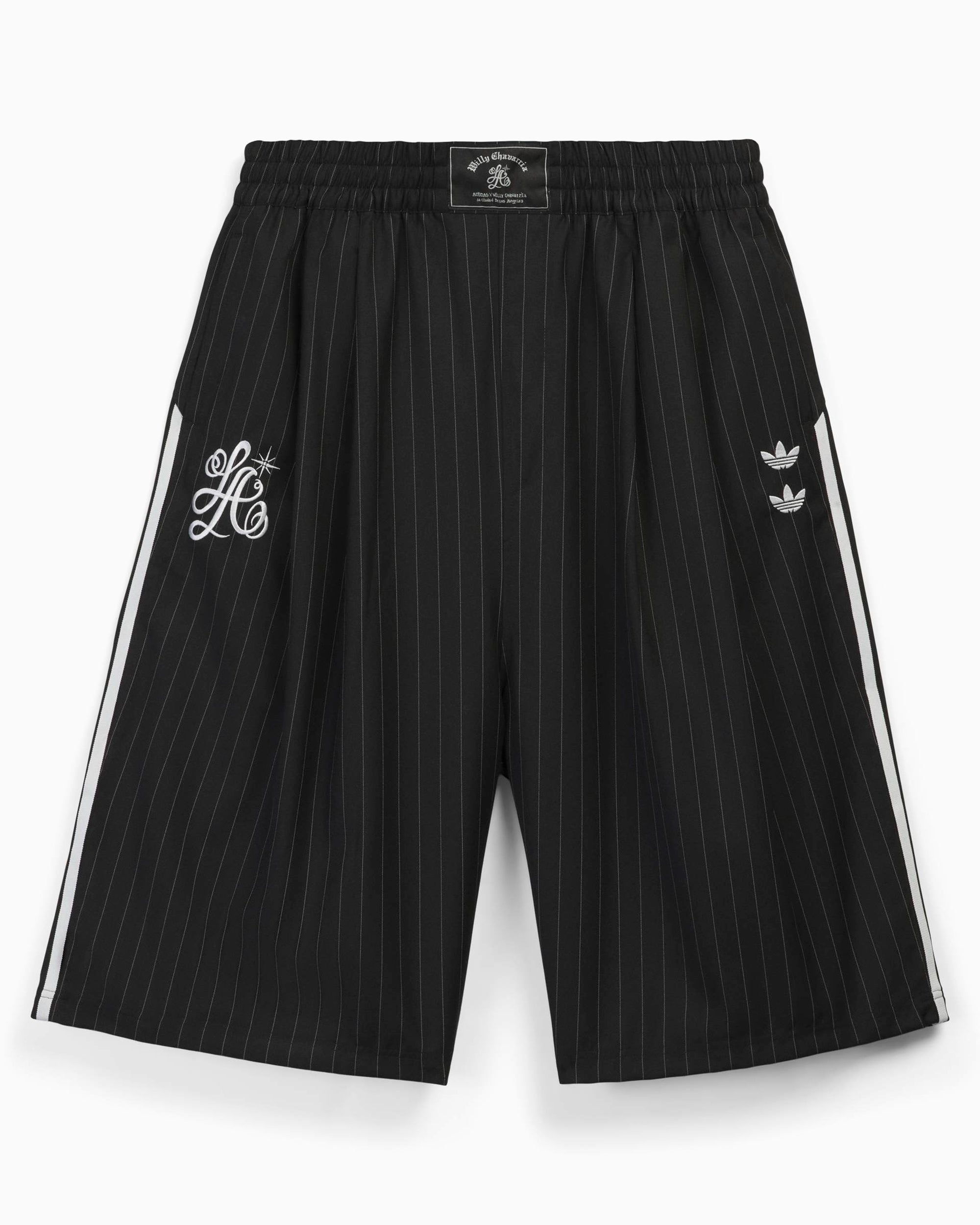 Calções Oversize adidas Originals x Willy Chavarria Pinstripe para hom