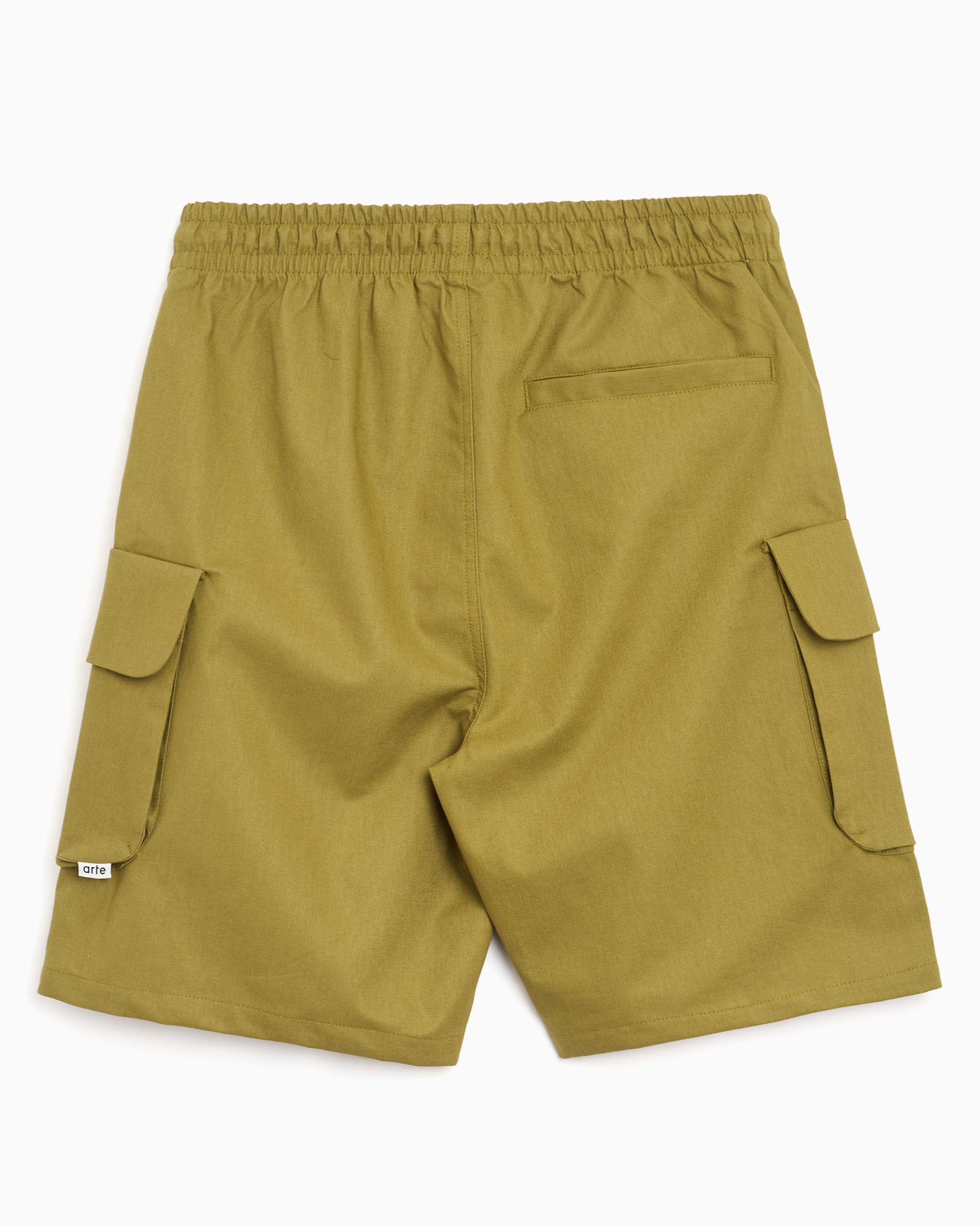 Shorts Arte Antwerp Linen Cargo Men's Shorts - SS26-040SHO-Green