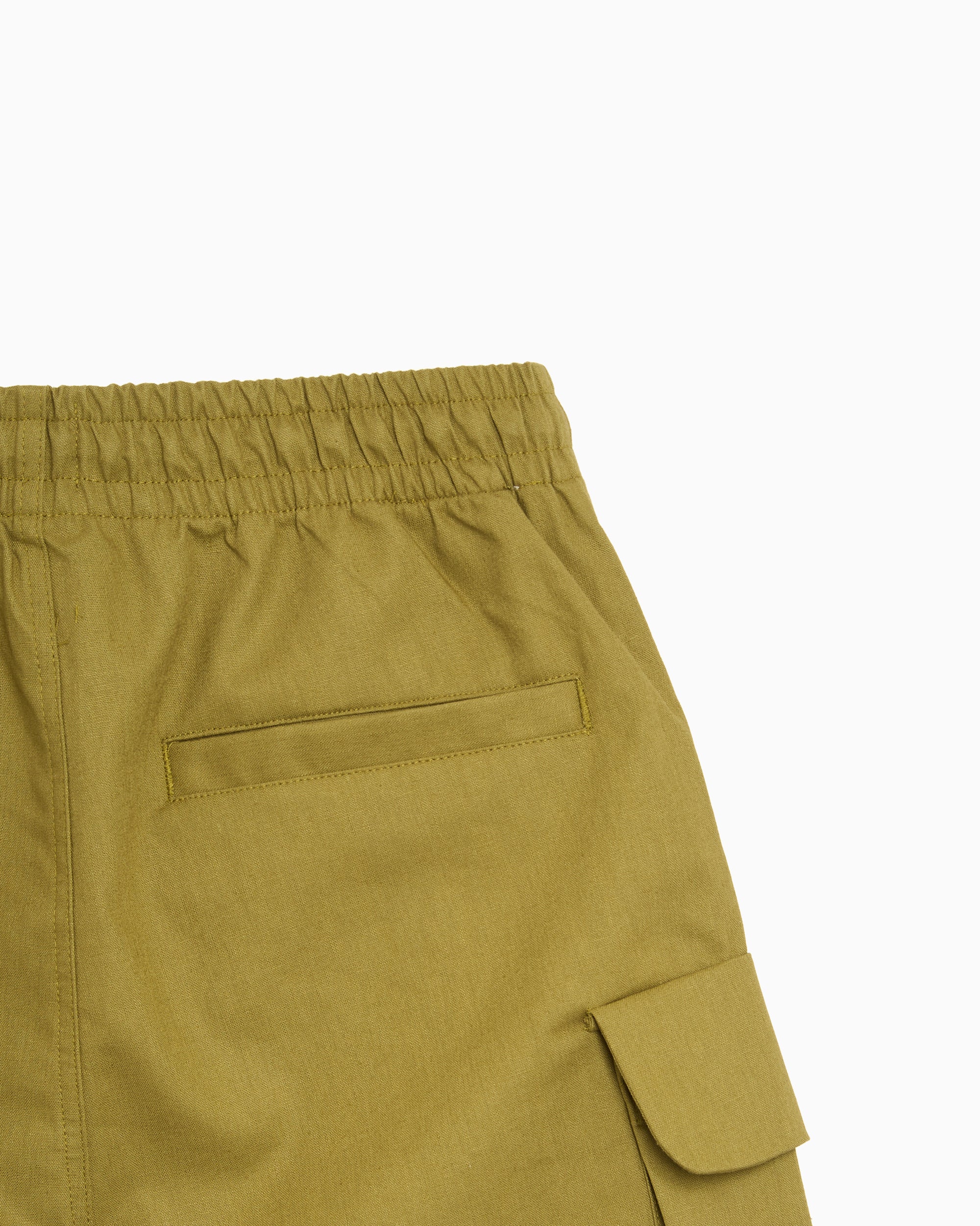 Shorts Arte Antwerp Linen Cargo Men's Shorts - SS26-040SHO-Green