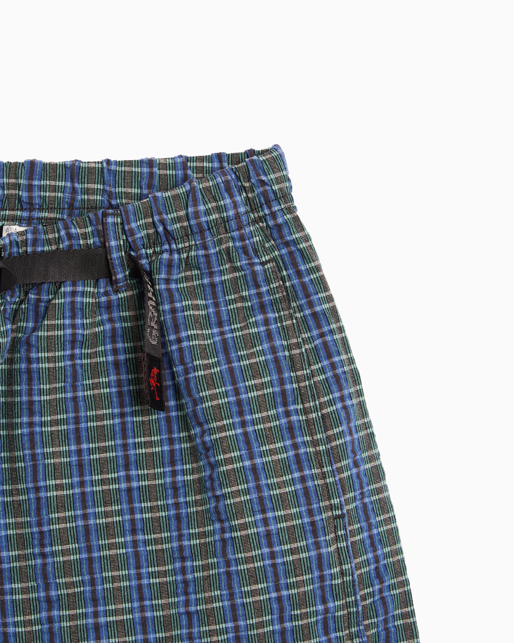 Shorts Gramicci O.G. G-Short Seersucker Plaid Relaxed Men's Shorts - G6SM-P022-MULTISTRIPE