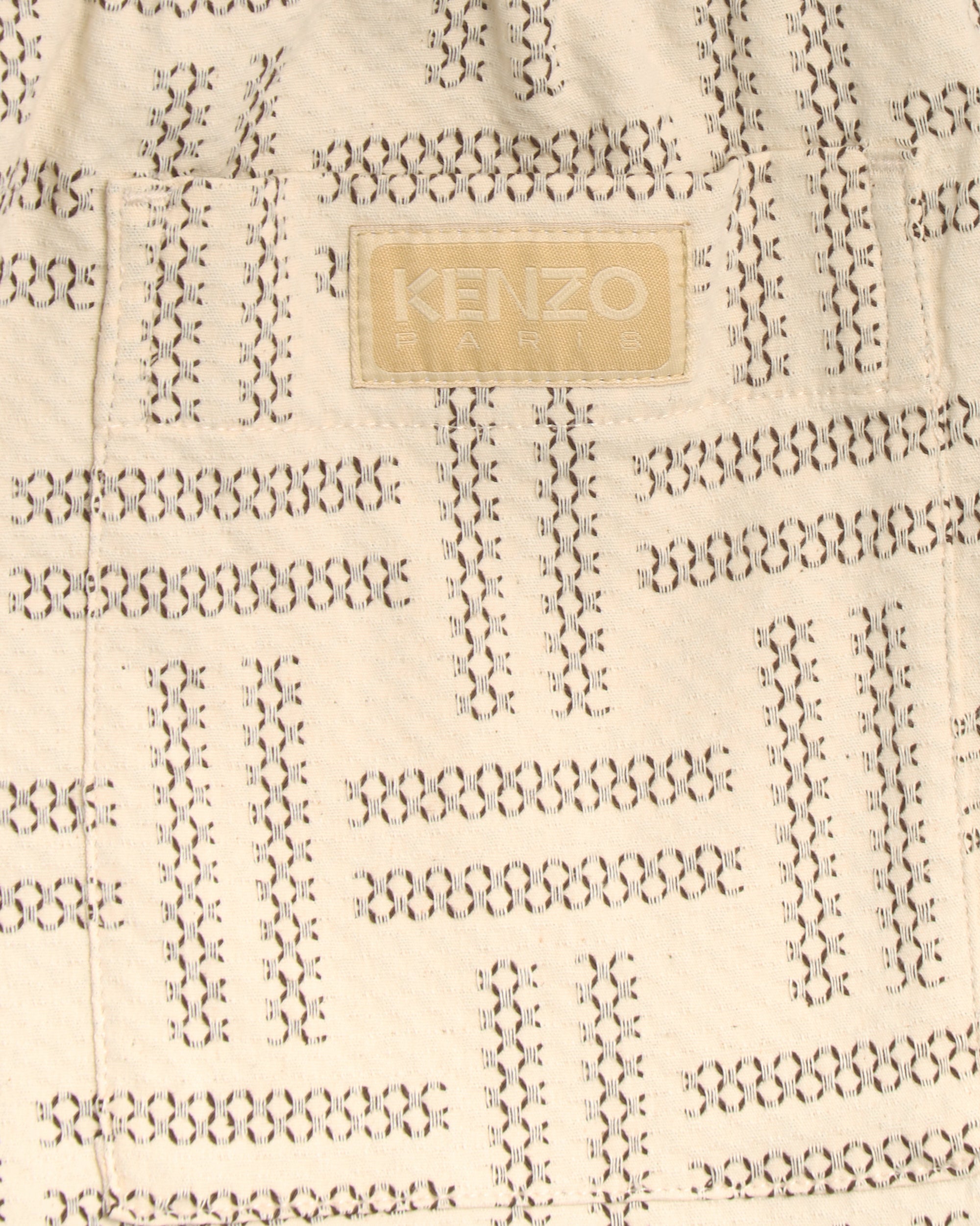 Shorts Kenzo Weave Men's Elasticated Shorts Men's Shorts - FF55SH5029JF-10