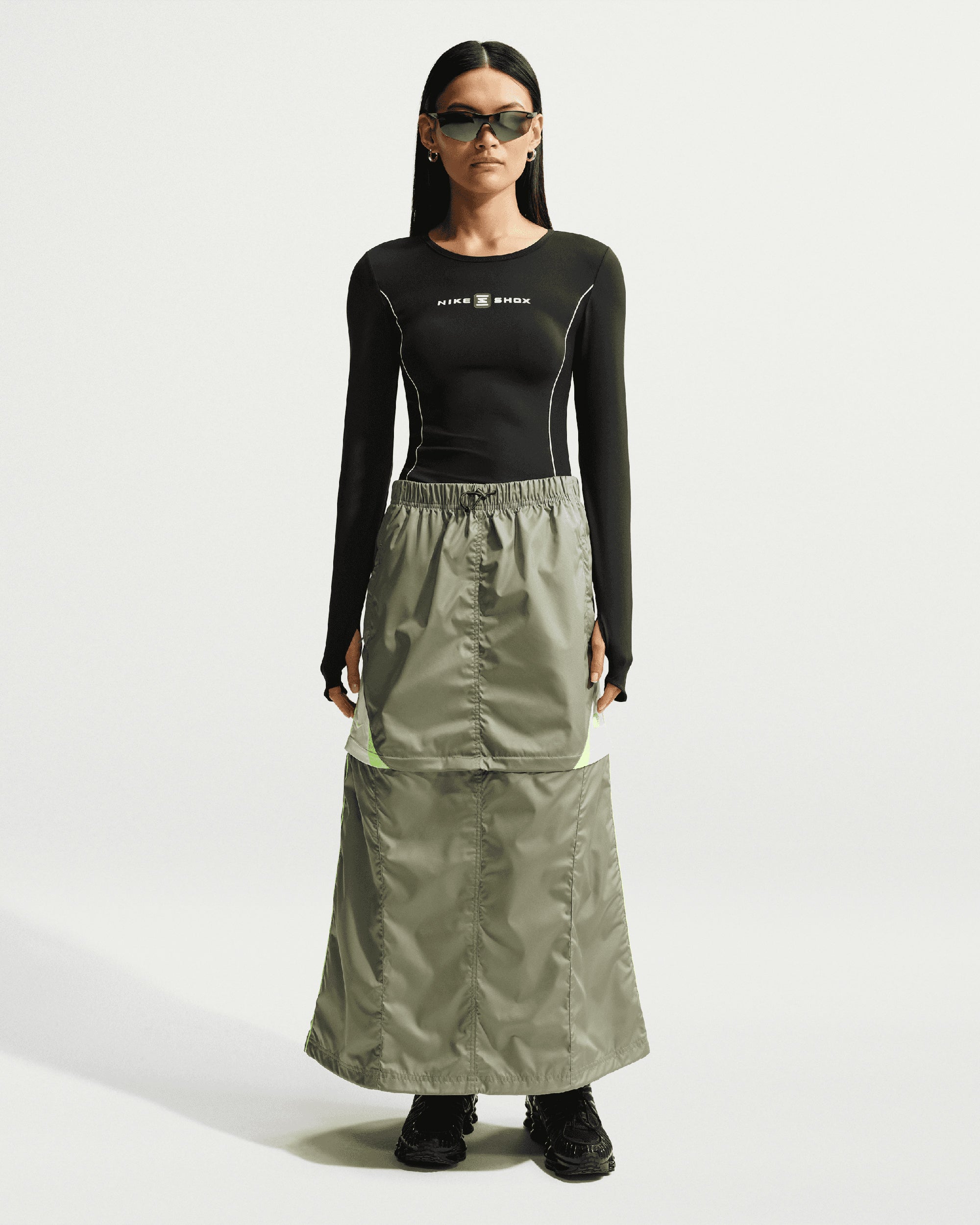Skirts Nike Sportswear Shox Detachable Relaxed Women's Long Skirt - IH0261-328