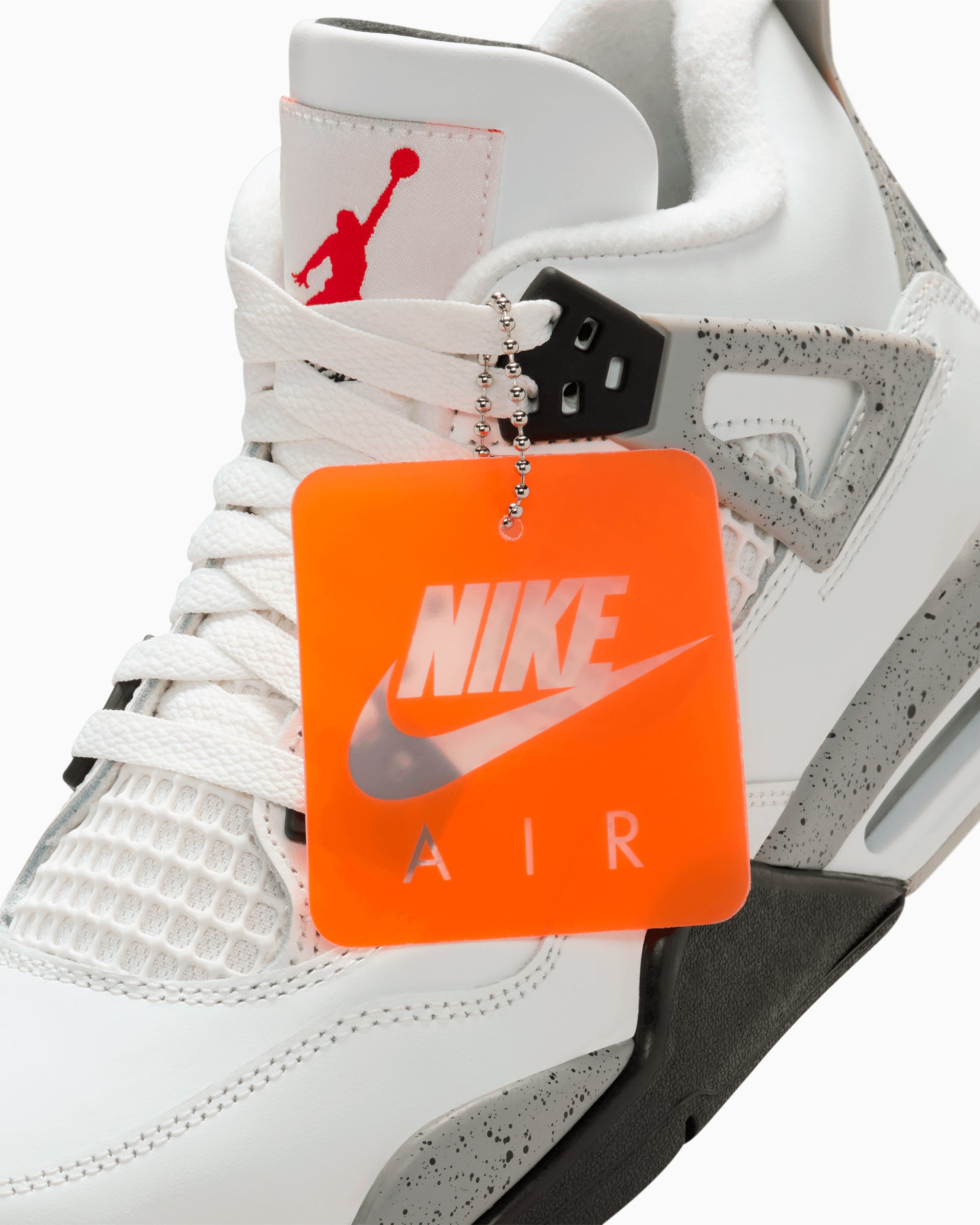 Sneakers Air Jordan 4 Retro OG "White Cement" (GS) - IB4171-100