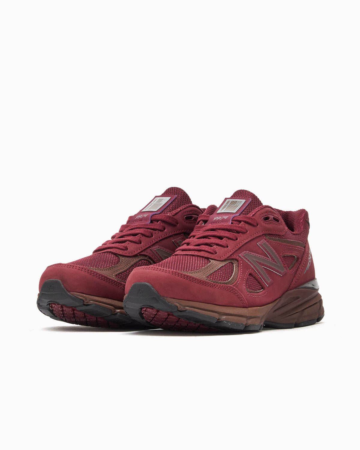 Sneakers New Balance U990v4 BR4 "Monarch Burgundy Made in USA" - U990BR4