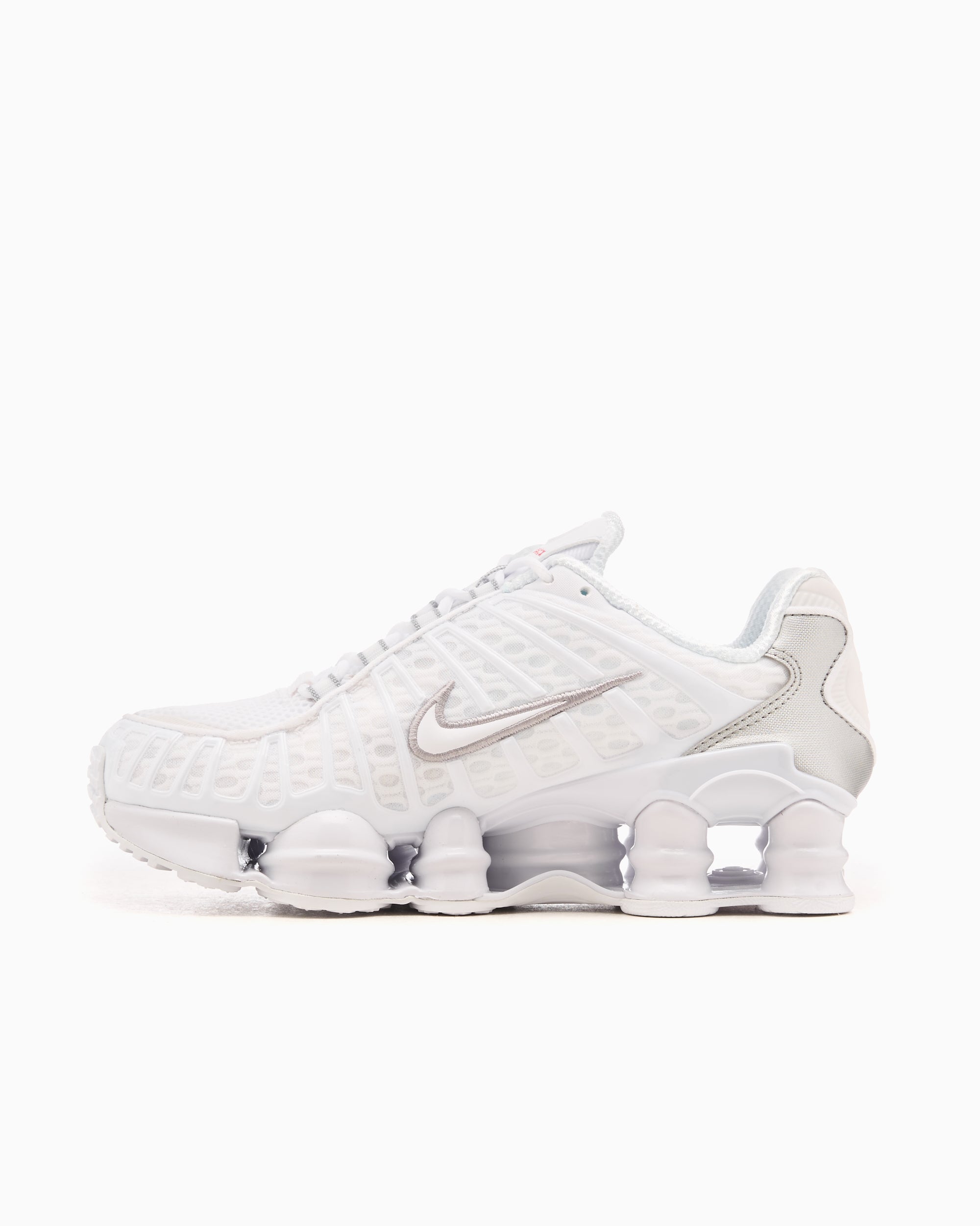 Sneakers Nike Women's Shox TL "White And Max Orange" - AR3566-100