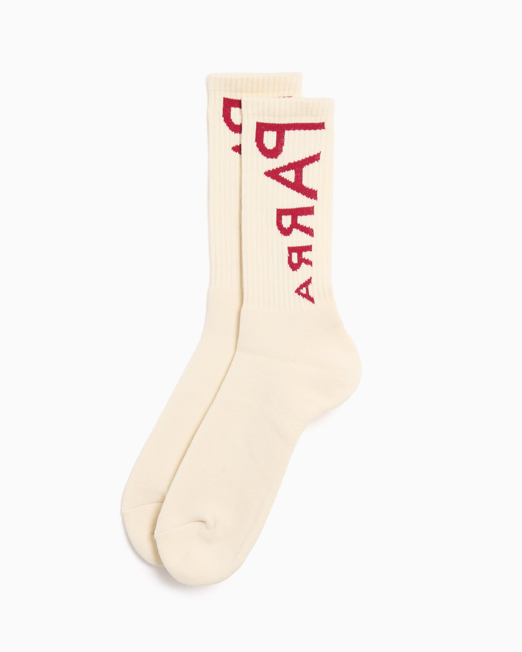 Socks by Parra Reversed Flag Unisex Socks - 54460-OFFWHITE