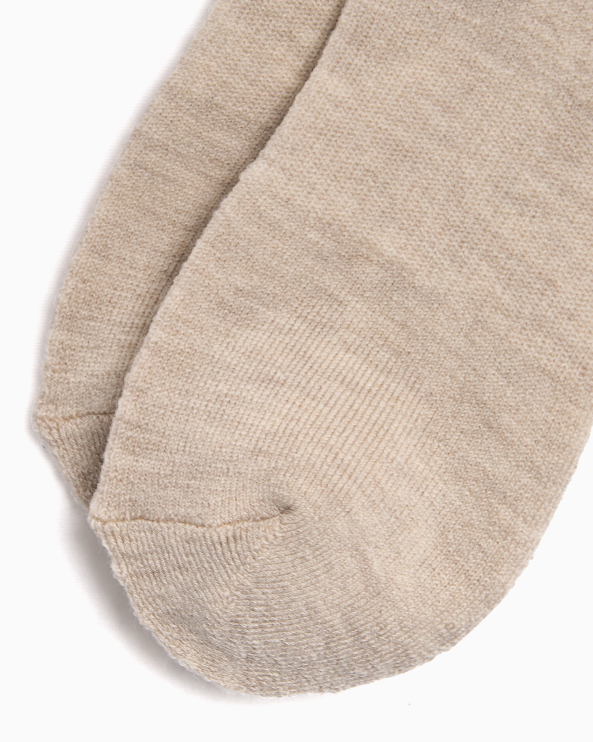 Socks Needles Rib Unisex Socks - RW061-A-Beige