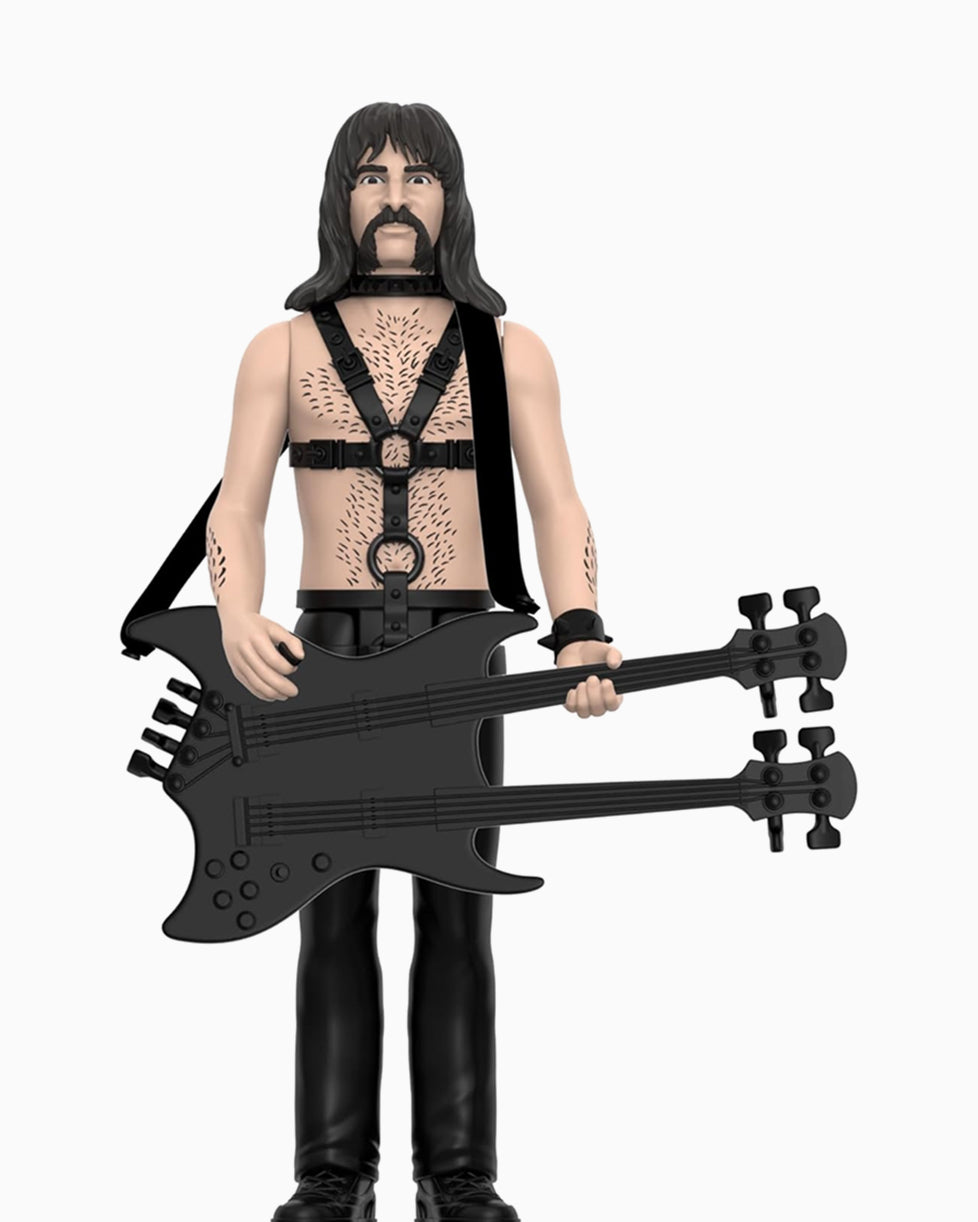 Super7 ReAction Figures Derek Smalls (None More Black) Spinal Tap - S7RFSTDS