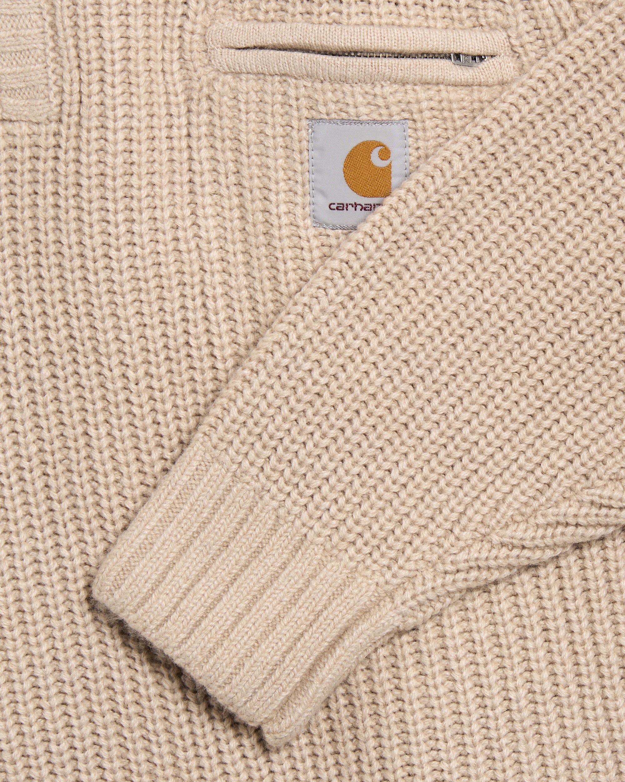 Sweaters Carhartt WIP Detroit Half Zipper Relaxed Men's Sweater - I035398-2LPXX
