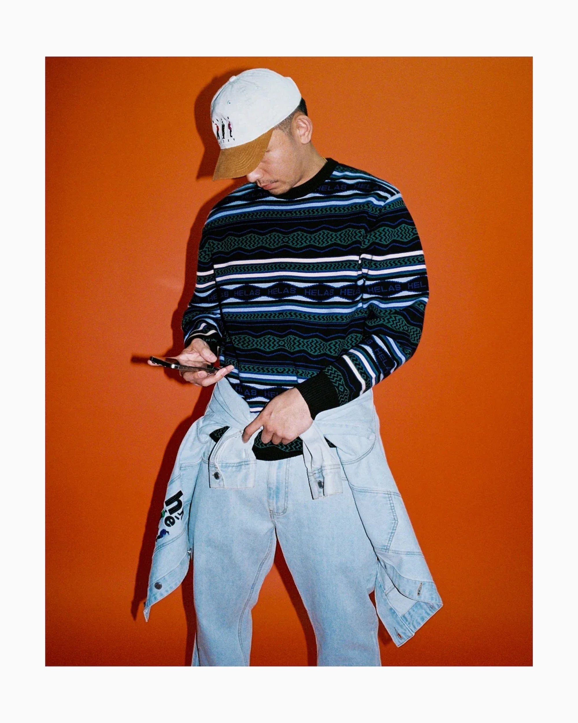 Sweaters Hélas. Kool Graphic Relaxed Men's Sweater - A06S1D1KNTCRW01