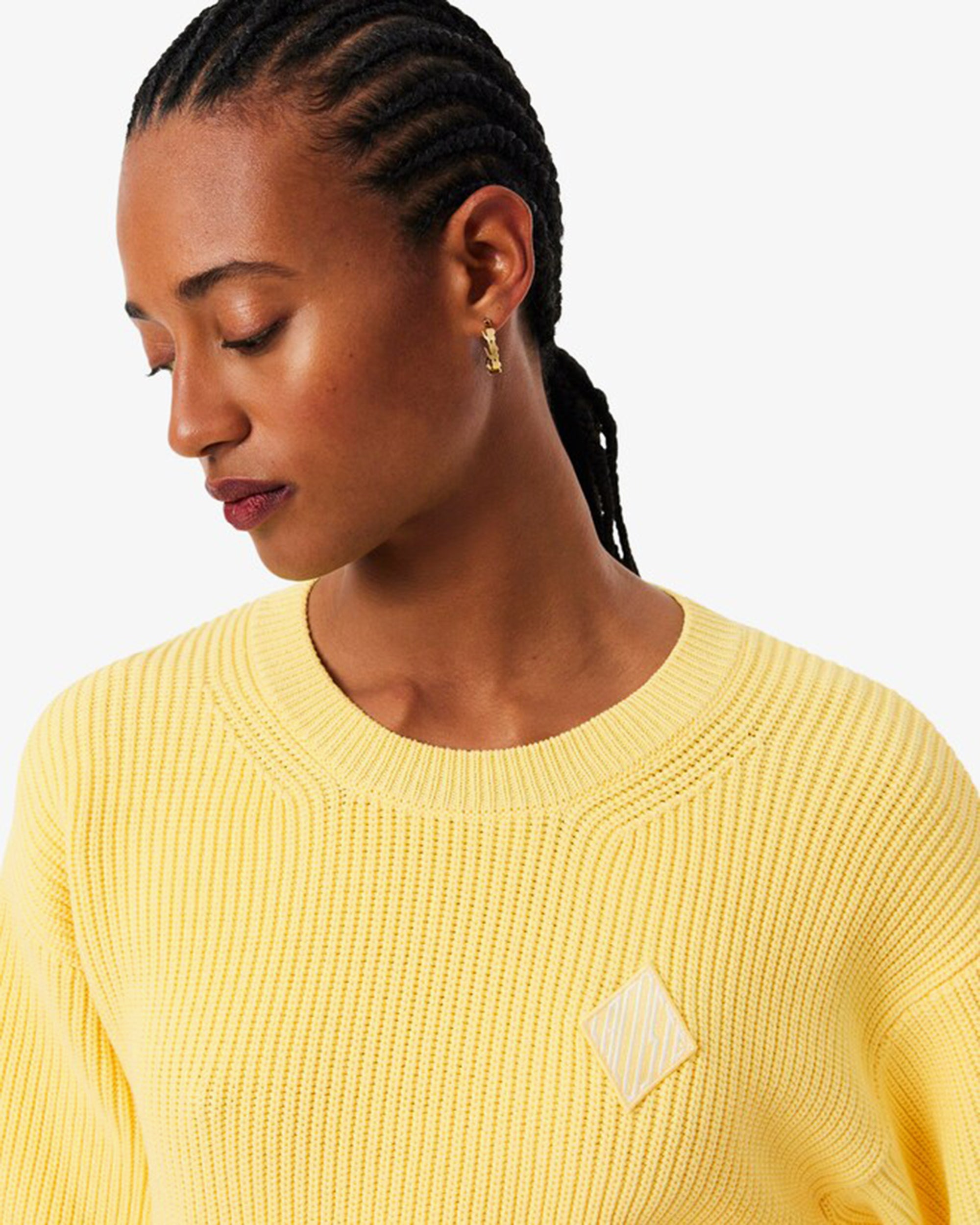 Sweaters Lacoste Round Neck Relaxed Women's Sweater - AF9860-00-107
