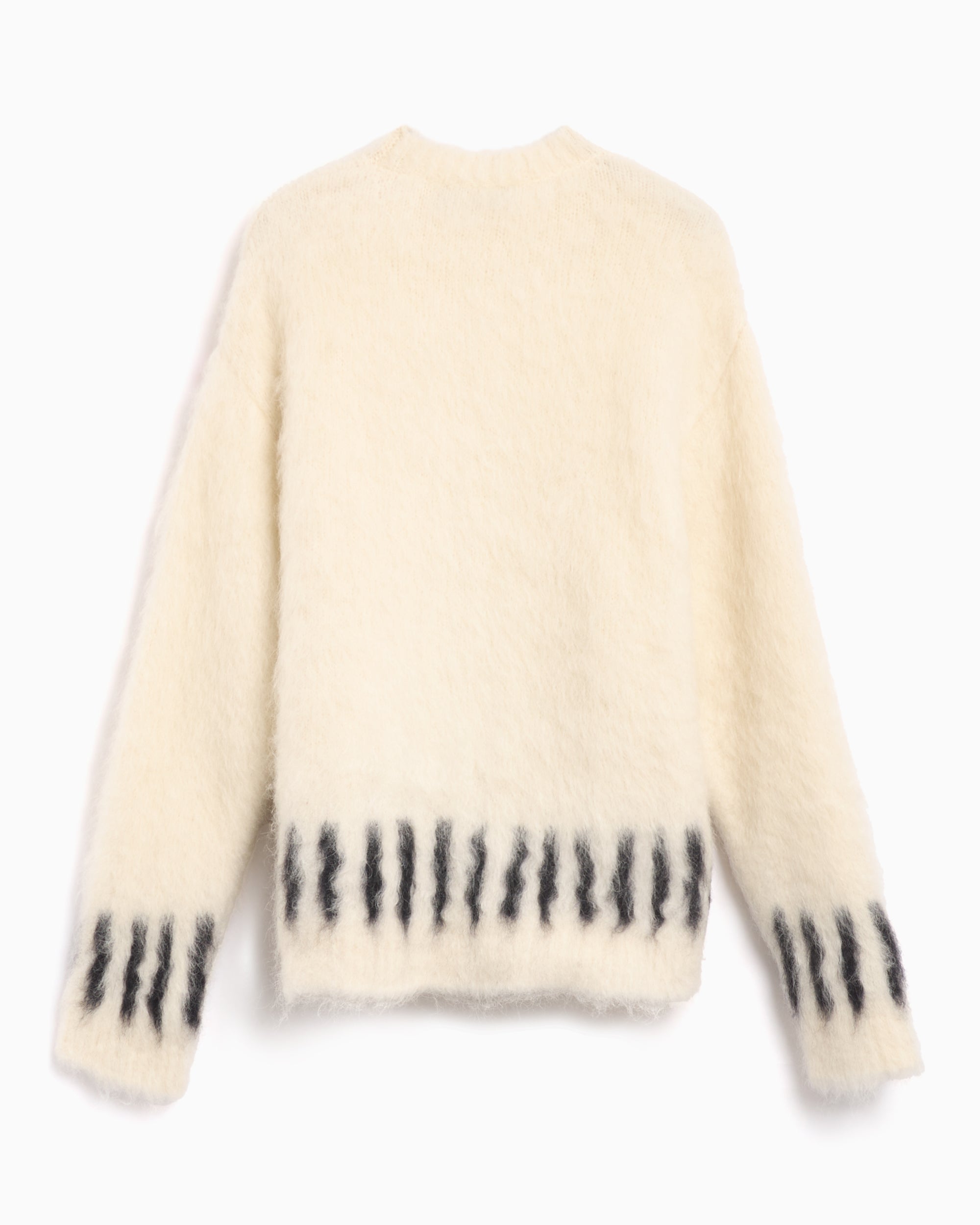 Sweaters Sunnei Men's Hairy Knit Round Neck Sweater Men's Sweater - RTWXKNW005-KNT041-998