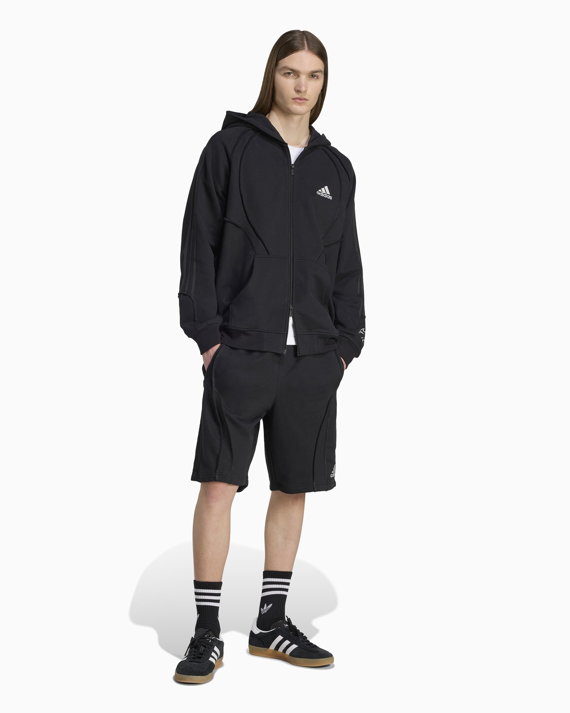 Sweatshirts adidas Adilenium Adilenium Teamgeist Relaxed Men's Zip-Up Sweatshirt - KF8527