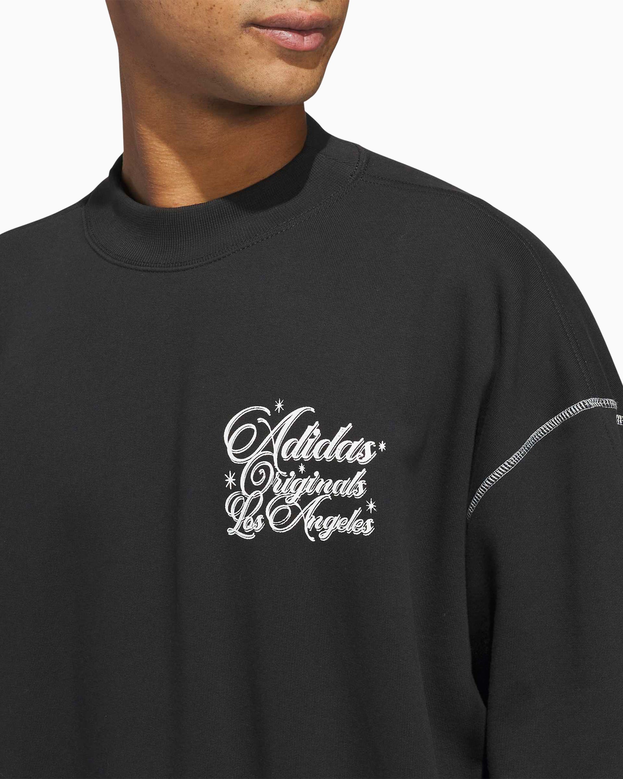 Sweatshirts adidas Originals Los Angeles Santa Monica Oversize Unisex Sweatshirt - JX6129