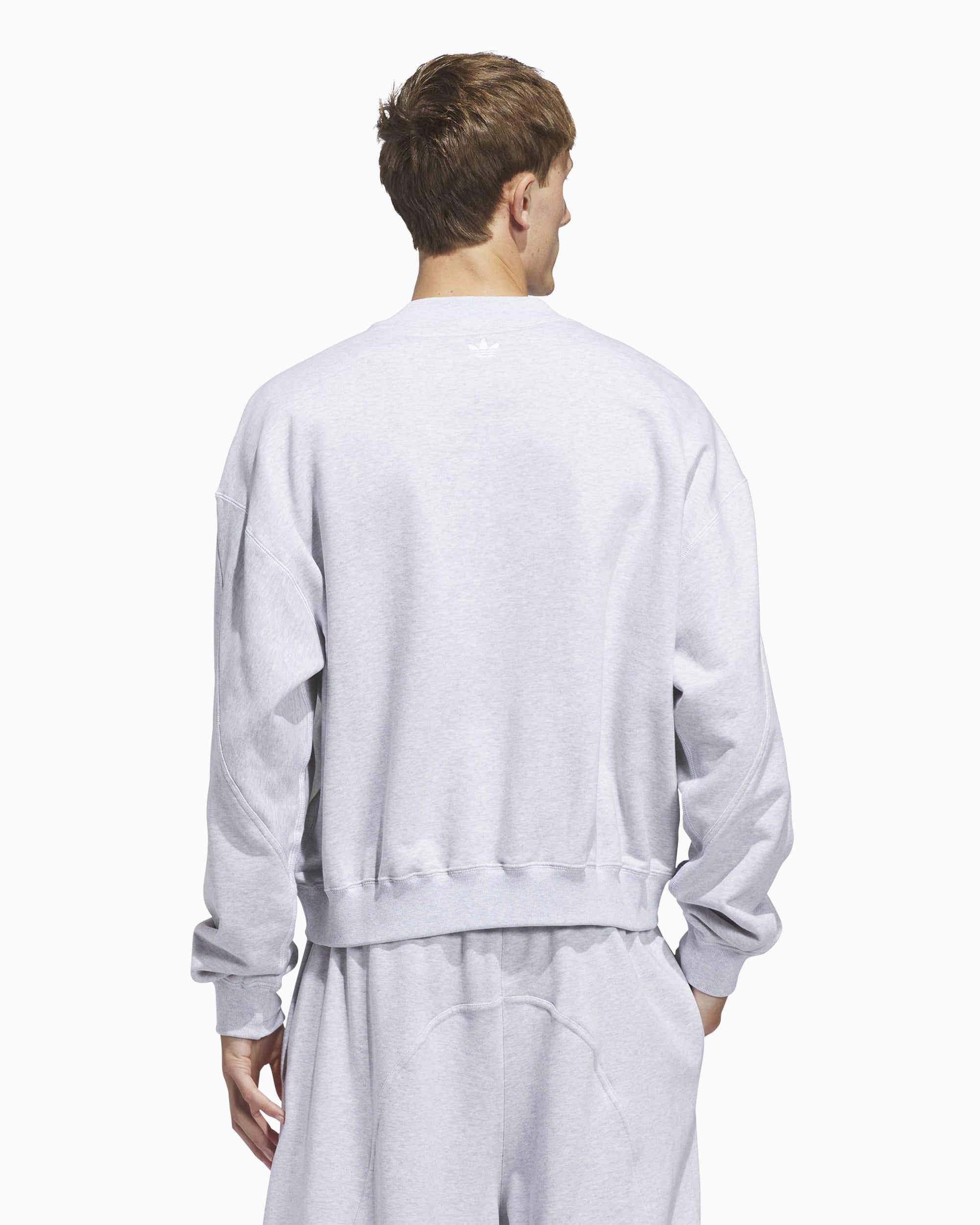 Sweatshirts adidas Originals Santa Monica Crop Unisex Sweatshirt - JX3805