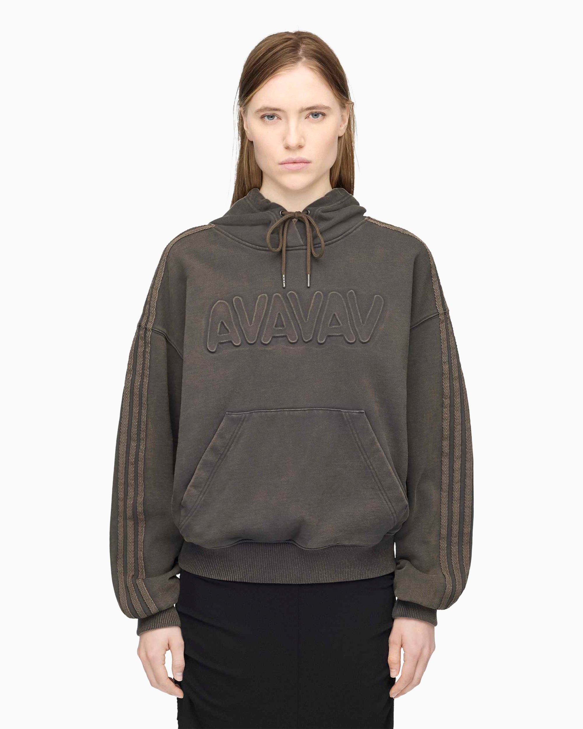 Hoodie com logótipo Oversize adidas Originals x AVAVAV Shoulderless pa