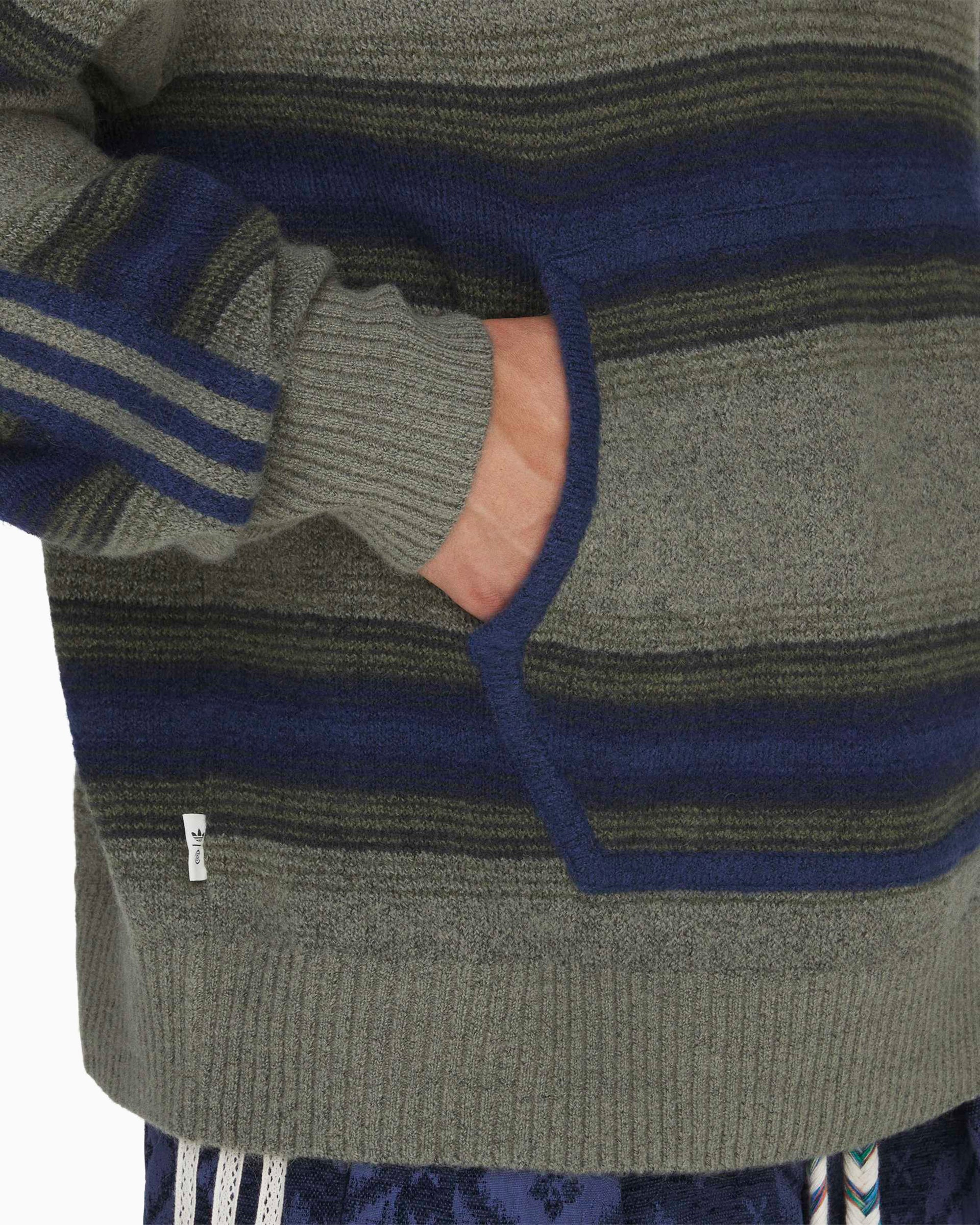 Sweatshirts adidas Originals x CLOT Baja Striped Unisex Hoodie - KE7064