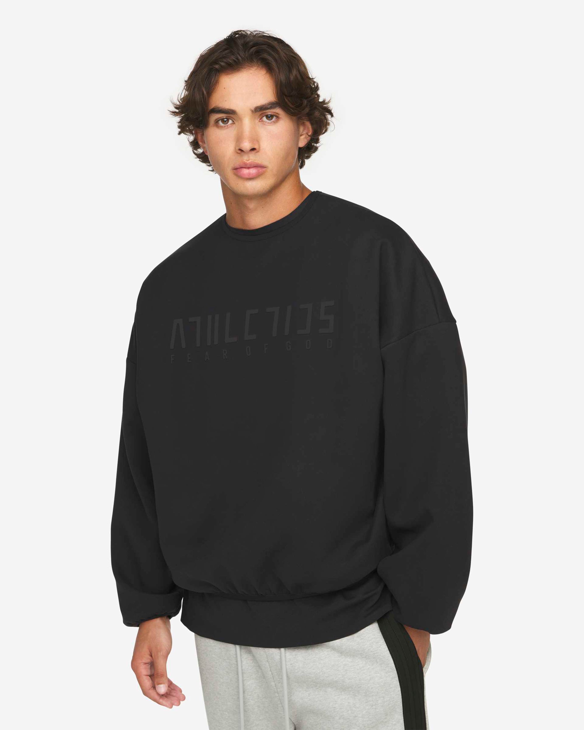 Sweatshirts adidas Originals x Fear of God ATHLETICS Logo Relaxed Men's Sweatshirt - KA4567