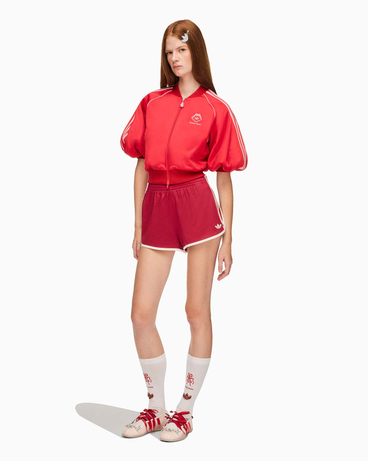 Sweatshirts adidas Originals x Simone Rocha Superstar Crop Women's Zip-Up Sweatshirt - KQ6954