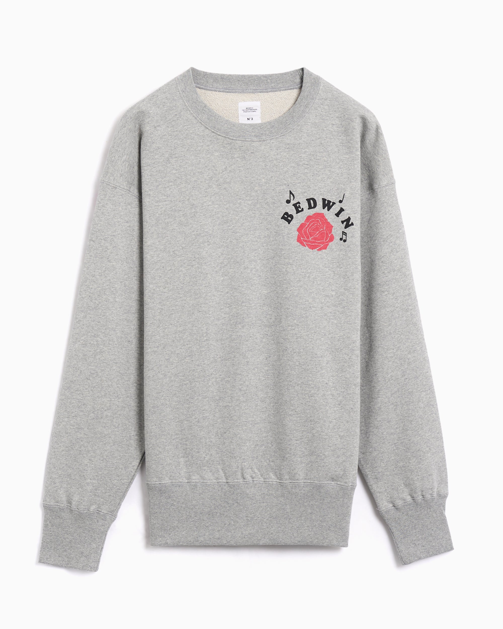 Sweatshirts BEDWIN Clive Graphic Men's Sweatshirt - 25SB2207-GRAY