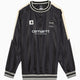 Sweatshirt às riscas Carhartt WIP x F.C. Real Bristol Warm Up Unisexo