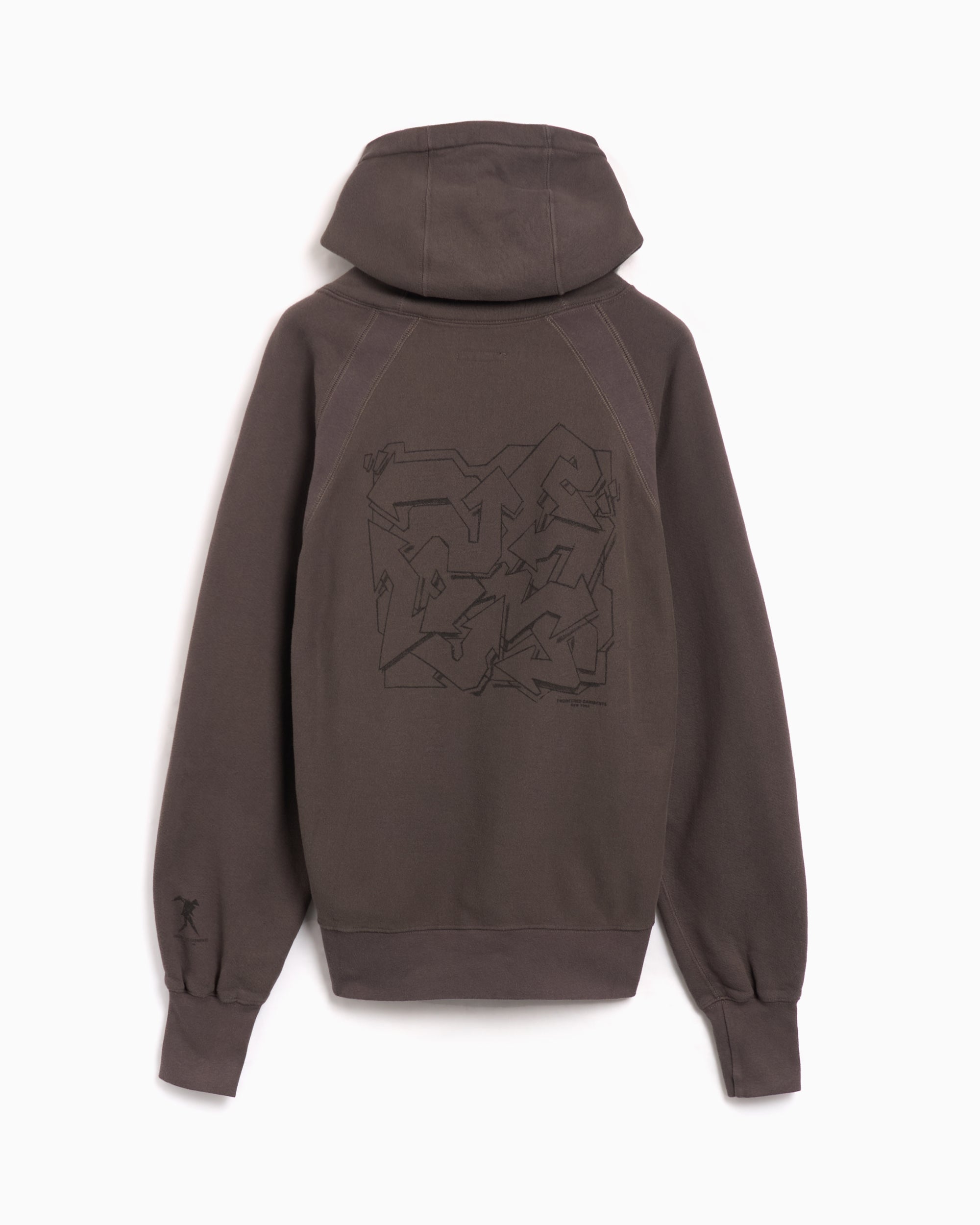 Sweatshirts Engineered Garments Printed Raglan Men's Hoodie Men's Hoodie - 24F1B021A-NP147