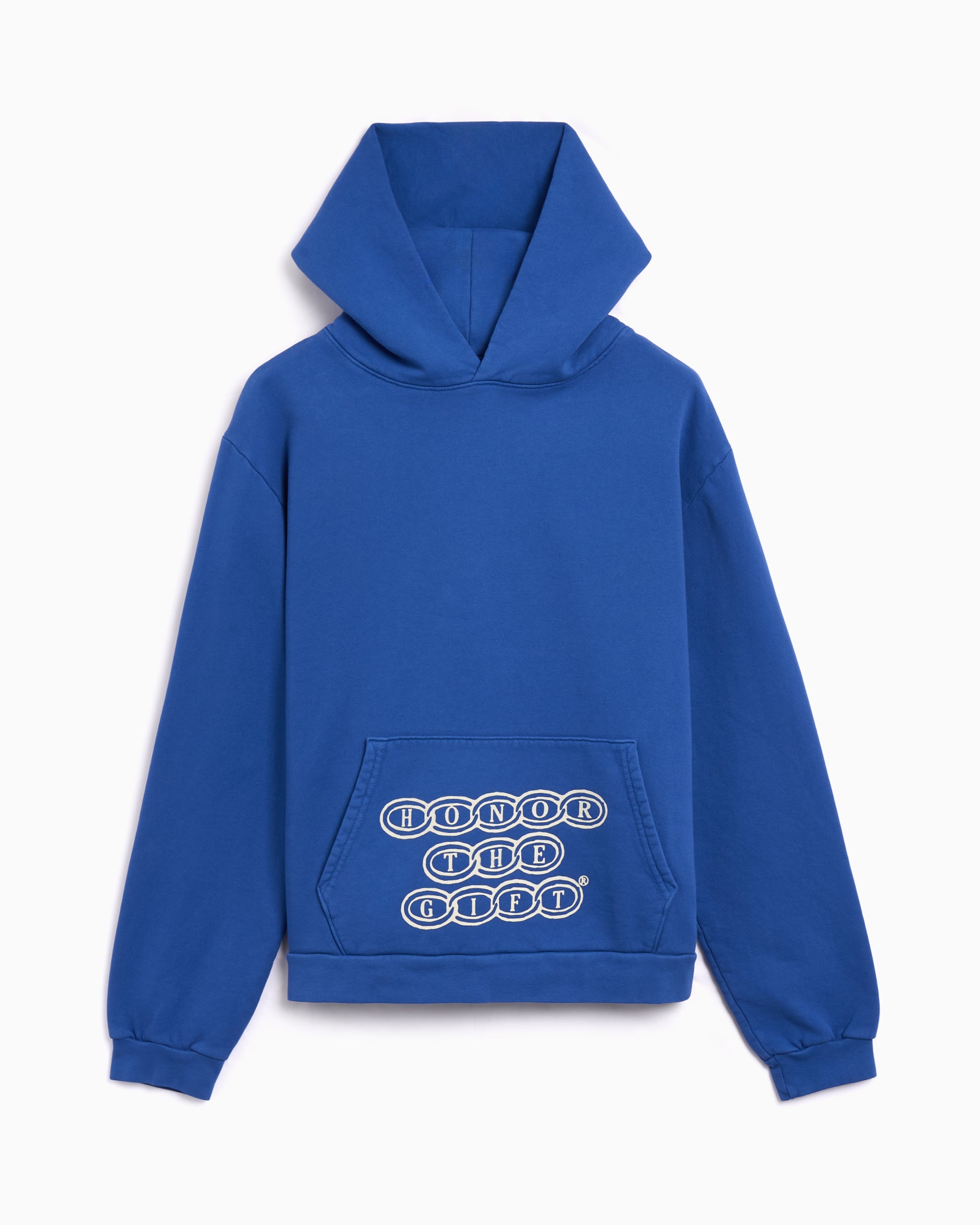 Sweatshirts Honor The Gift® Chainlink Logo Graphic Relaxed Men's Hoodie - HTG250560-BLUE