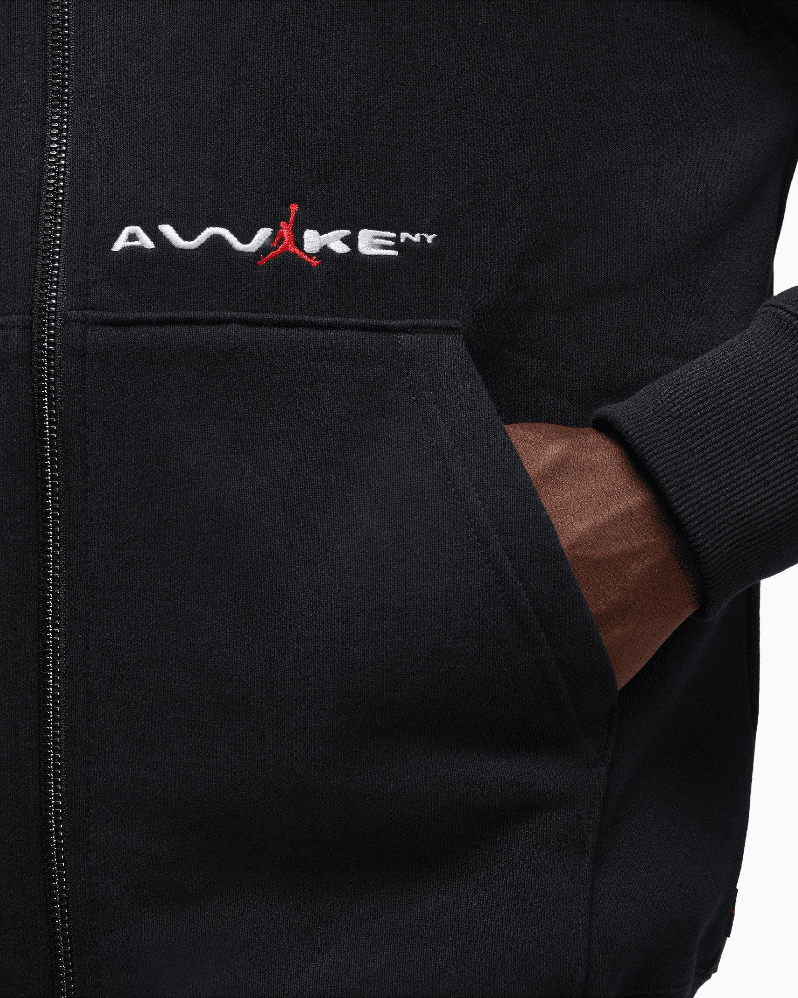Sweatshirts Jordan x Awake NY Fleece Full Zip Men's Hoodie - IB7288-010