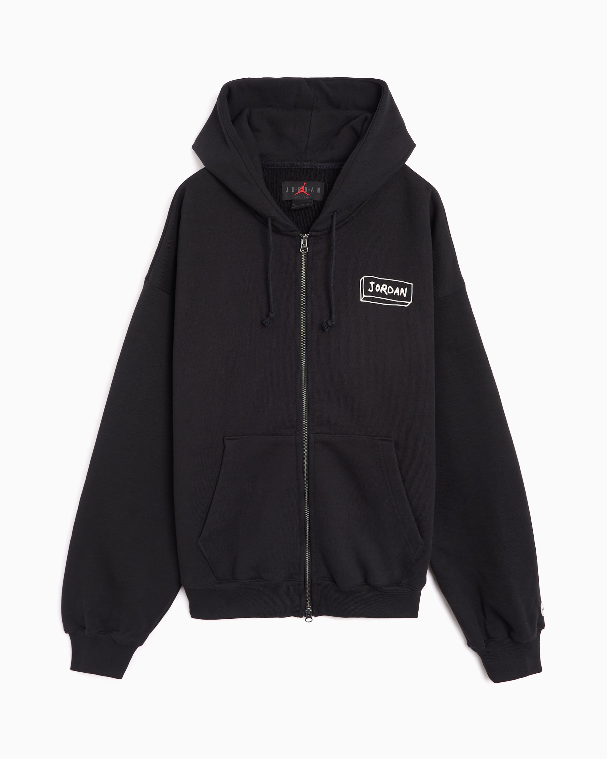 Sweatshirt com fecho com logótipo Relaxed Com capuz Jordan x UNION LA
