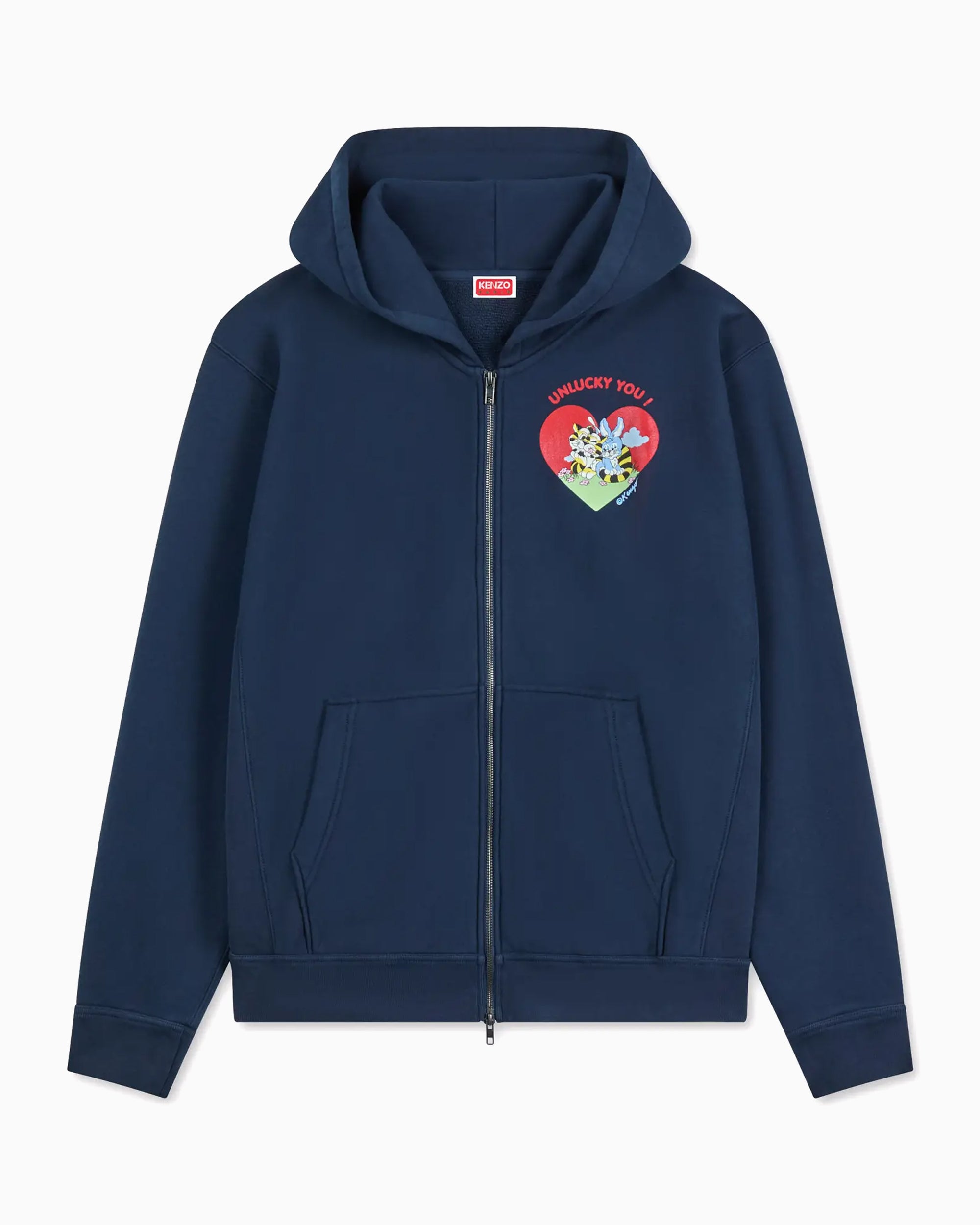 Sweatshirts Kenzo Cartoon Men's Zip-Up Sweatshirt - FG55HO2054MJ-76