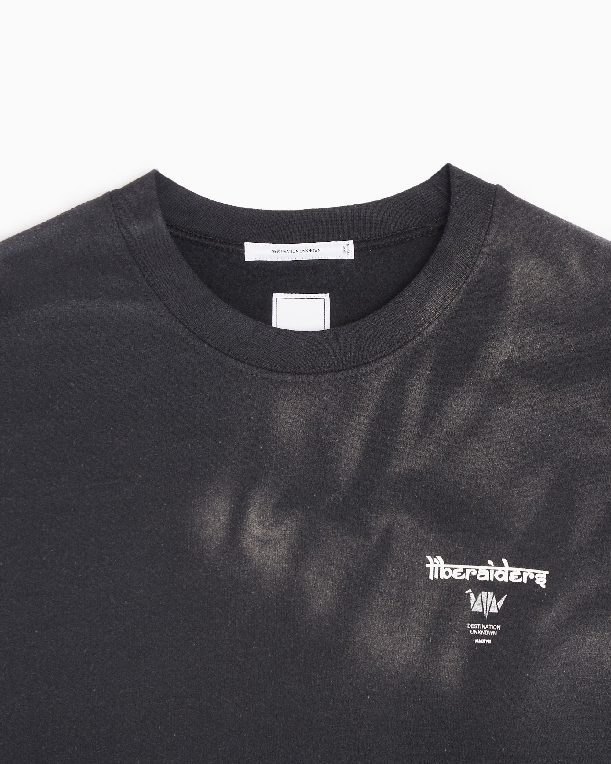 Sweatshirts Liberaiders® Liberaiders® Logo Vintage Men's Sweatshirt Men's Sweatshirt - 753192303-BLACK