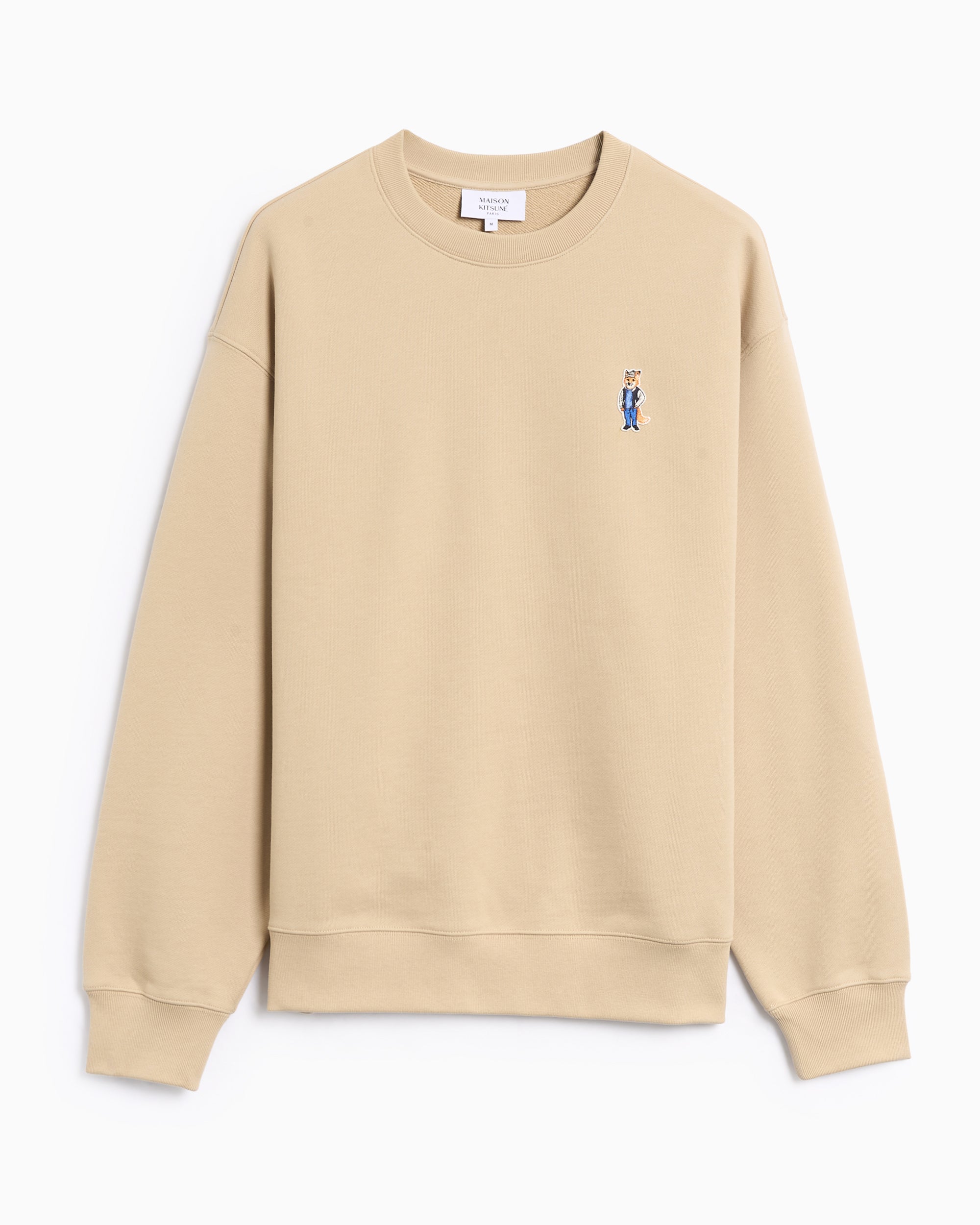 Sweatshirts Maison Kitsuné Dressed Fox Logo Relaxed Men's Sweatshirt - PM00310KM0341-0335