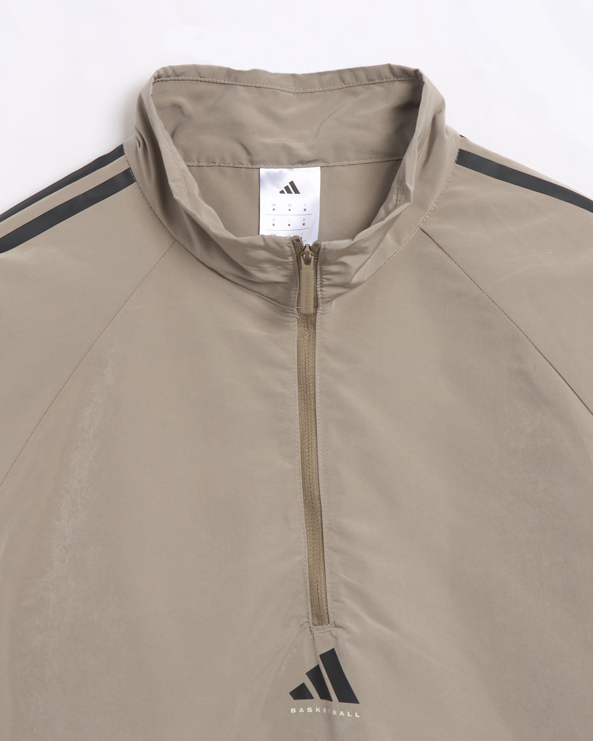 Sweatshirts One Basketball adidas Basketball Woven Unisex Half-Zip Sweatshirt Relaxed Unisex Sweatshirt - JC7844