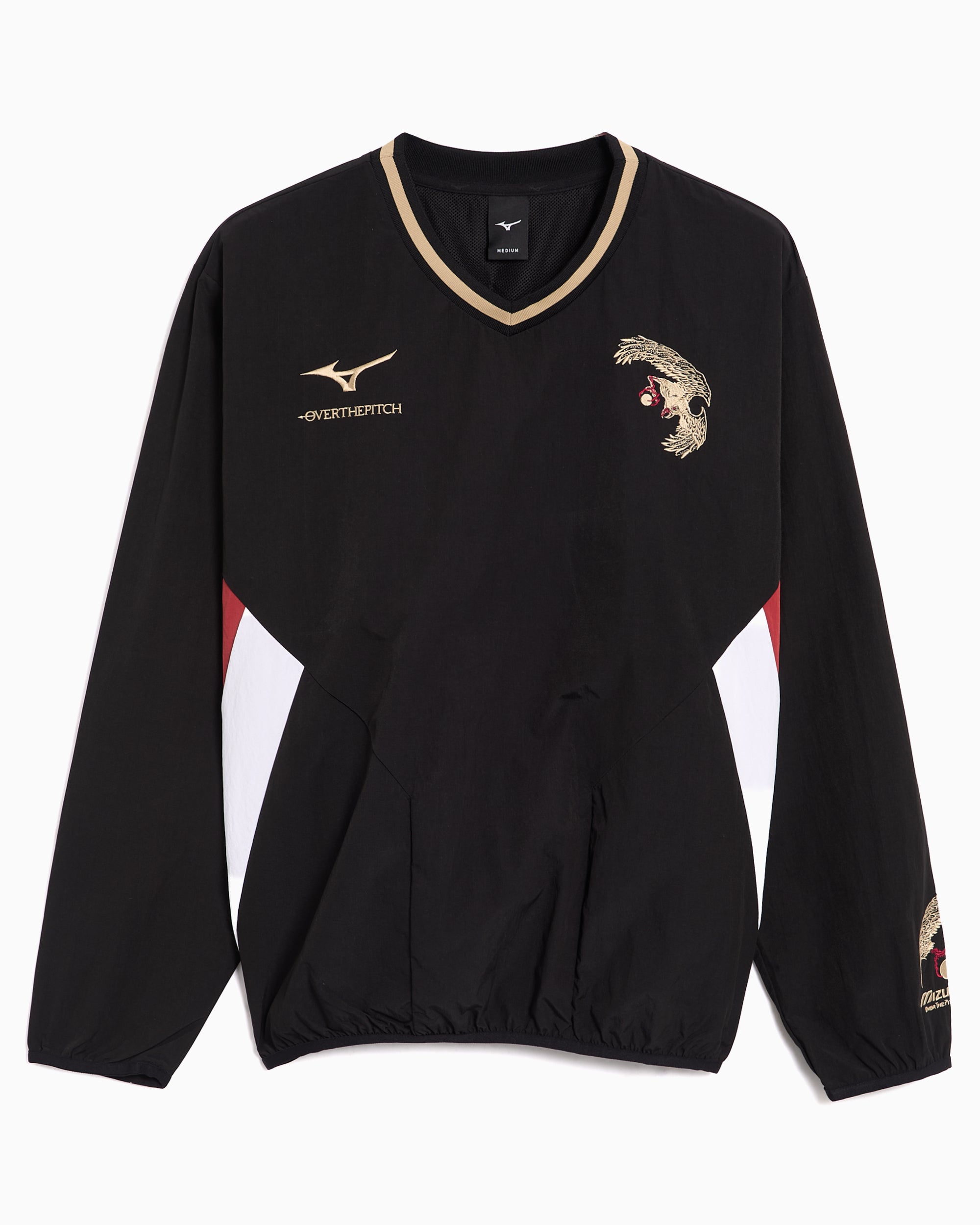 Sweatshirts OVER THE PITCH x Mizuno Piste Logo Men's Sweatshirt - 32TPAI0309