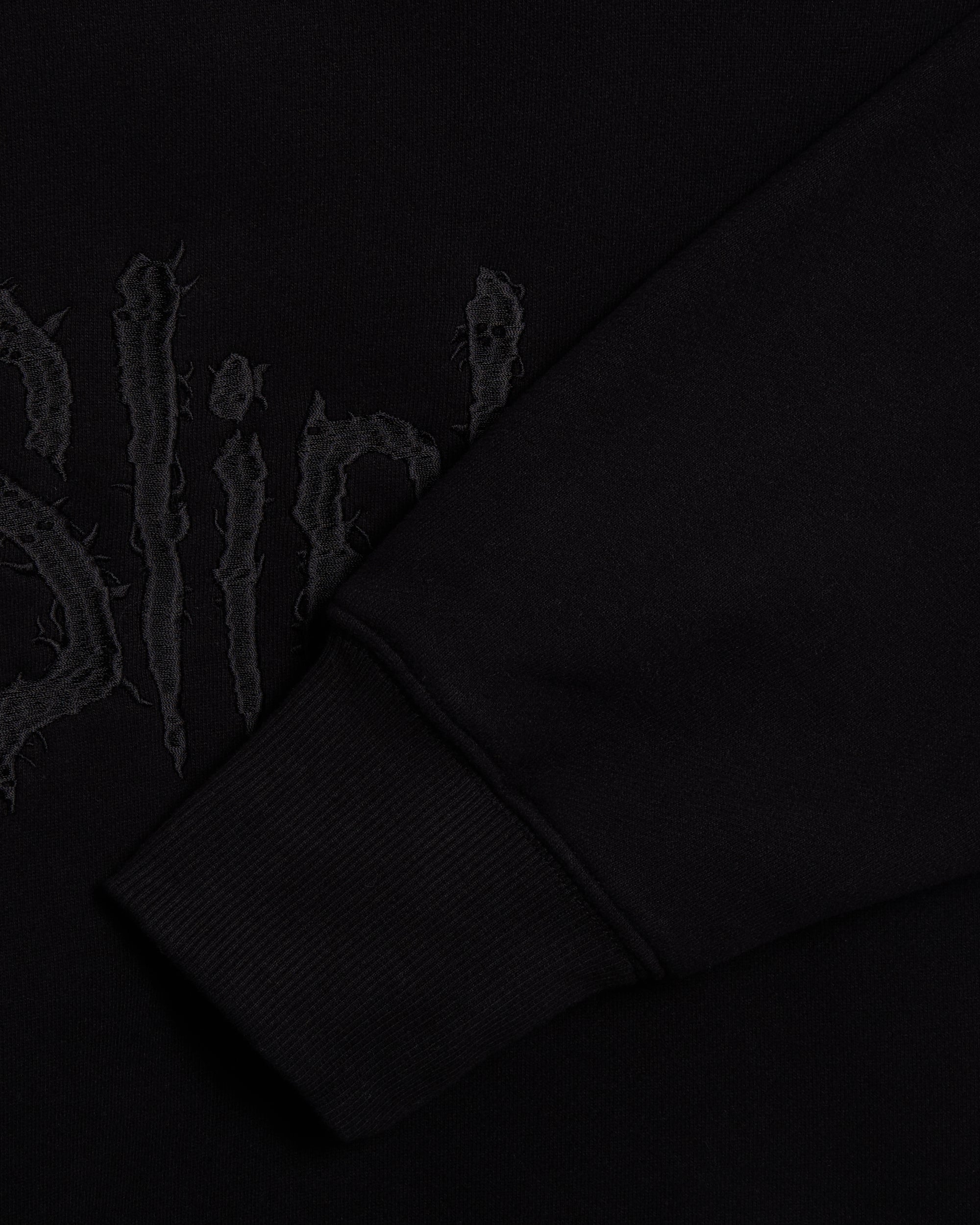 Sweatshirts Pleasures x Slipknot Debut Logo Relaxed Men's Hoodie - P25SK001-BLACK
