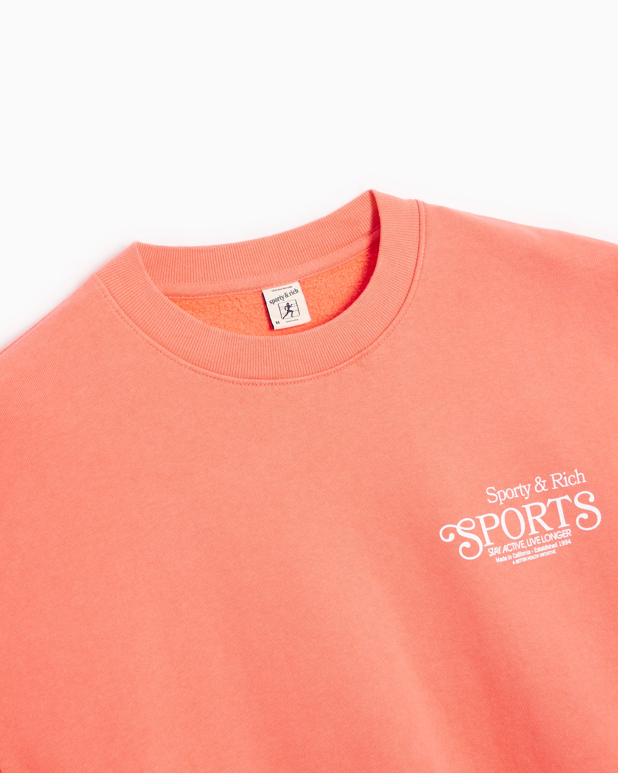 Sweatshirts Sporty & Rich Bardot Sports Unisex Sweatshirt Unisex Sweatshirt - CR851ST