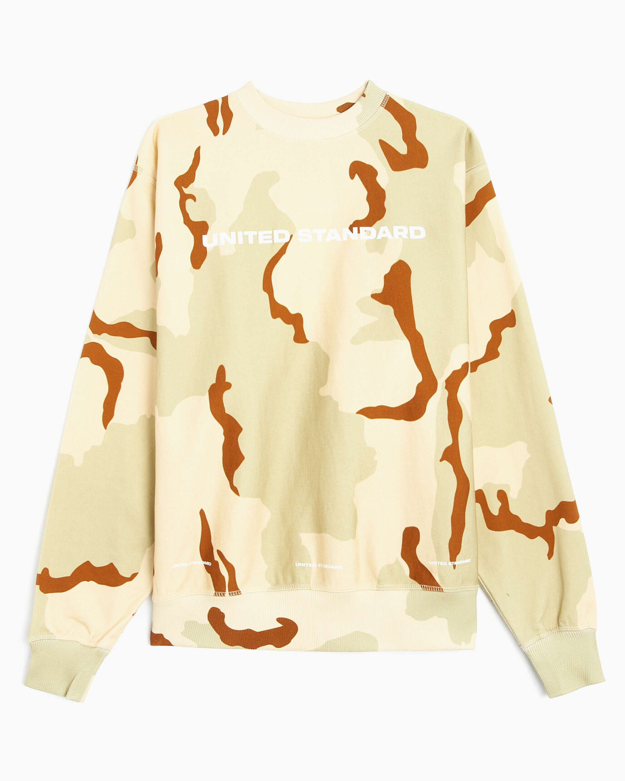 Sweatshirts United Standard Camo Logo Men's Crewneck Men's Sweatshirt - USXMSW05JY05