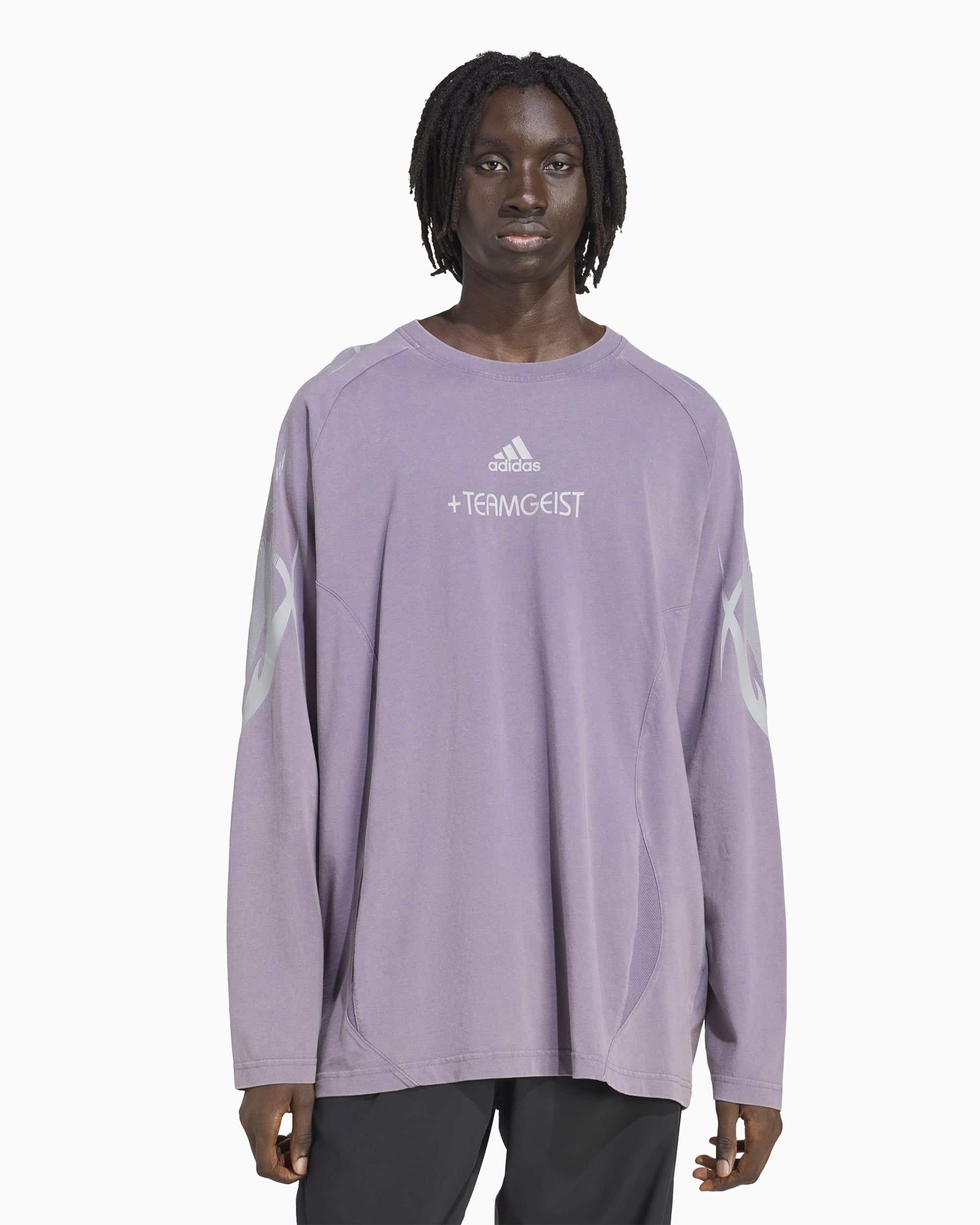 T-Shirts adidas Originals Adilenium Adilenium Teamgeist Long-Sleeved Relaxed Men's T-Shirt - KF8542