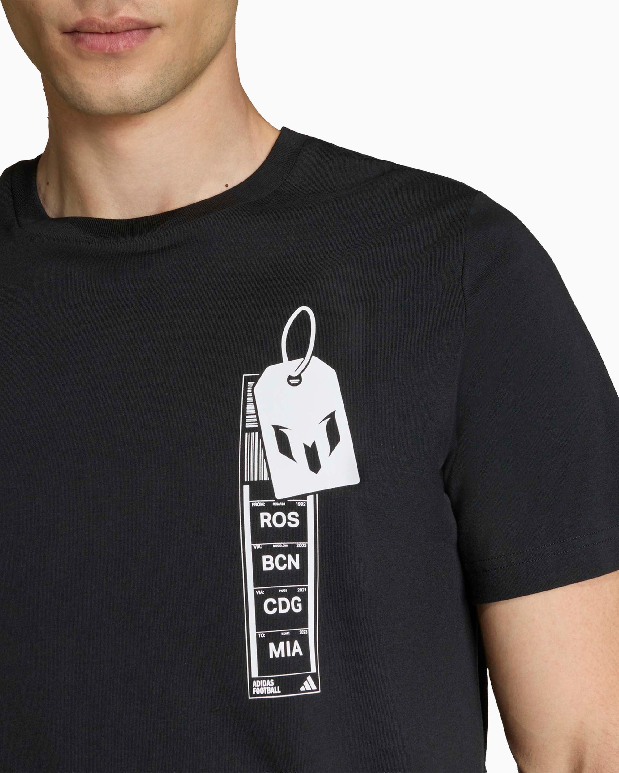 T-Shirts adidas Originals Messi Fun Graphic Men's T-Shirt - KB9489