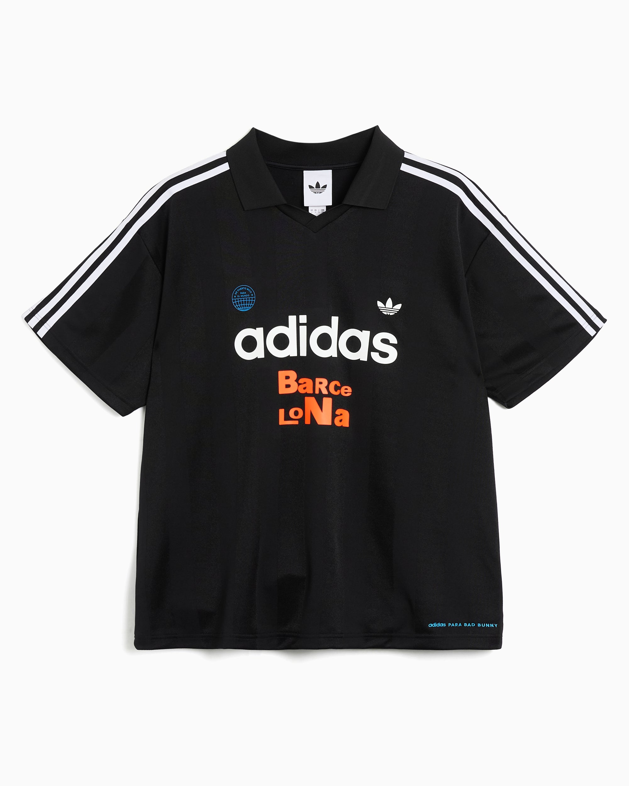 adidas Bacardi シャツ 16号 Jersey T-Shirt com gráfico Relaxed adidas Originals x Bad Bunny DtMF T