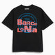T-Shirt com gráfico Oversize adidas Originals x Bad Bunny DtMF Tour Merch "Barcelona" Heavyweight Unisexo