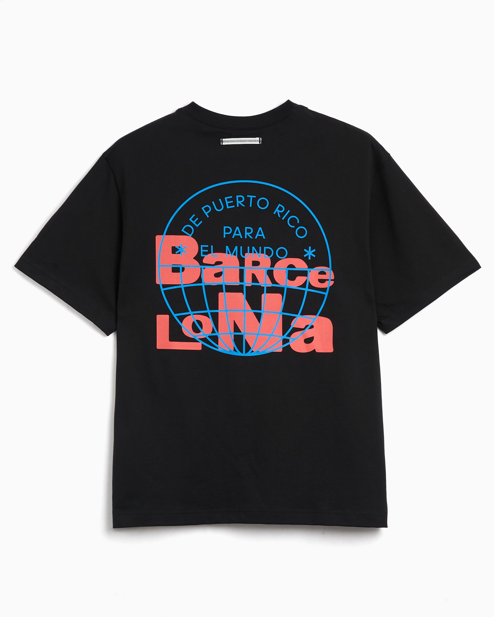 T-Shirts adidas Originals x Bad Bunny DTmF Tour Merch "Barcelona" Heavyweight Graphic Oversize Unisex T-Shirt - KW8064