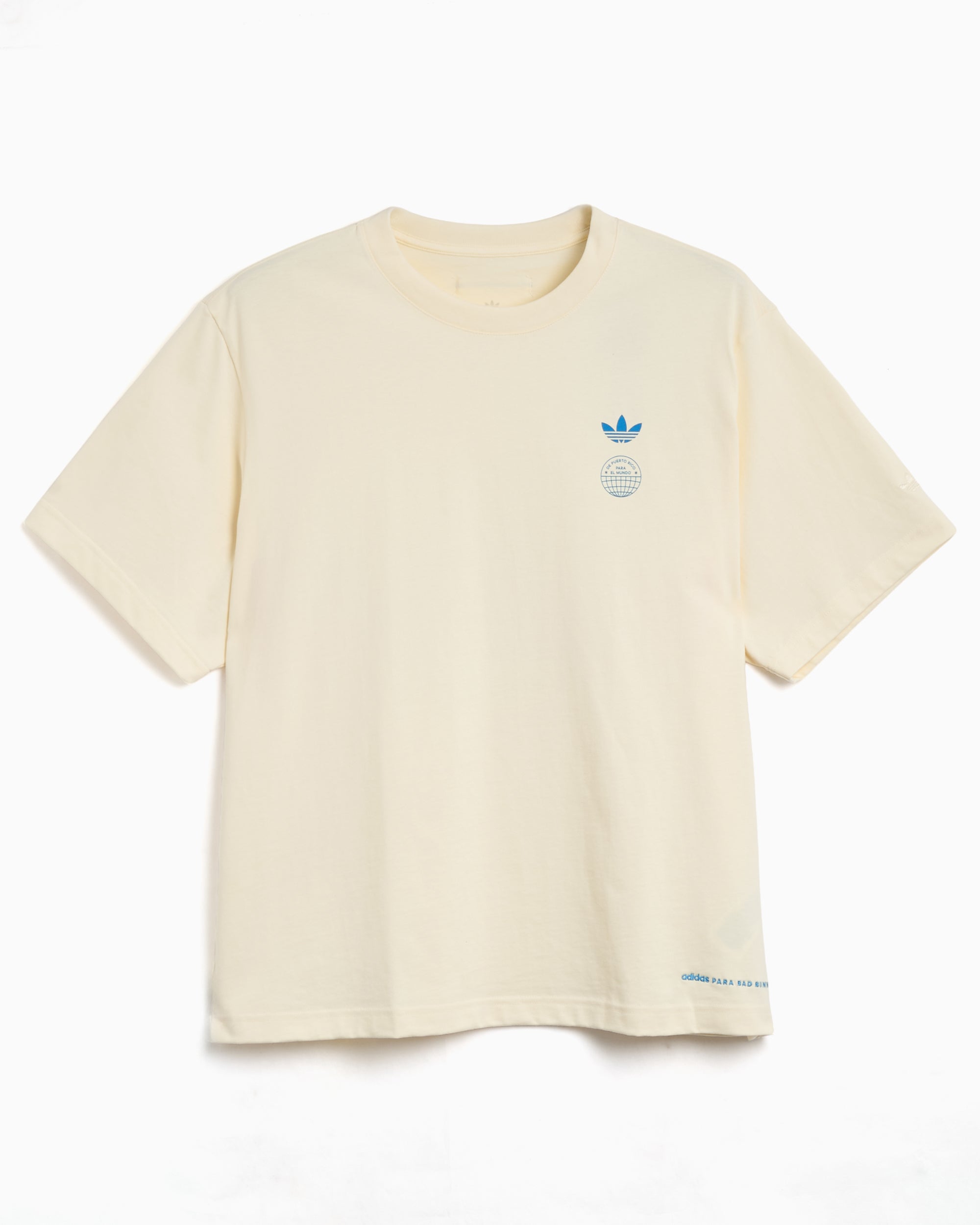 T-Shirts adidas Originals x Bad Bunny DTmF Tour Merch "Lisboa" Heavyweight Graphic Oversize Unisex T-Shirt - KW8066
