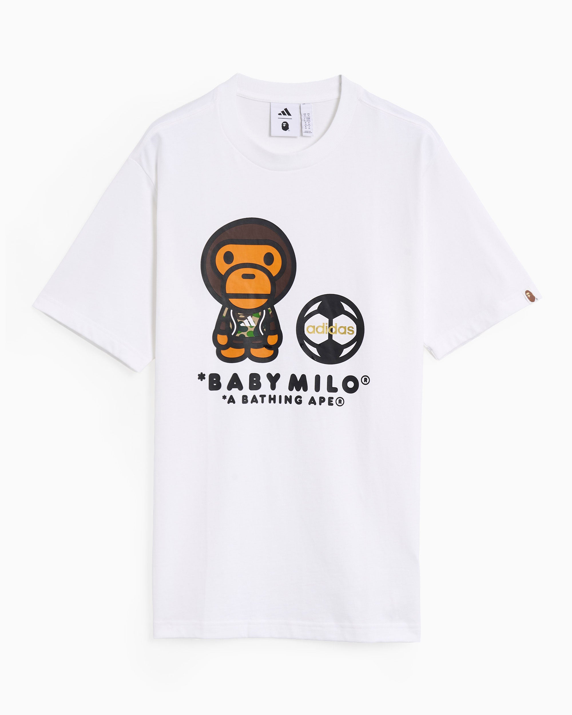 T-Shirts adidas Originals x BAPE Milo Men's T-Shirt - JZ7392